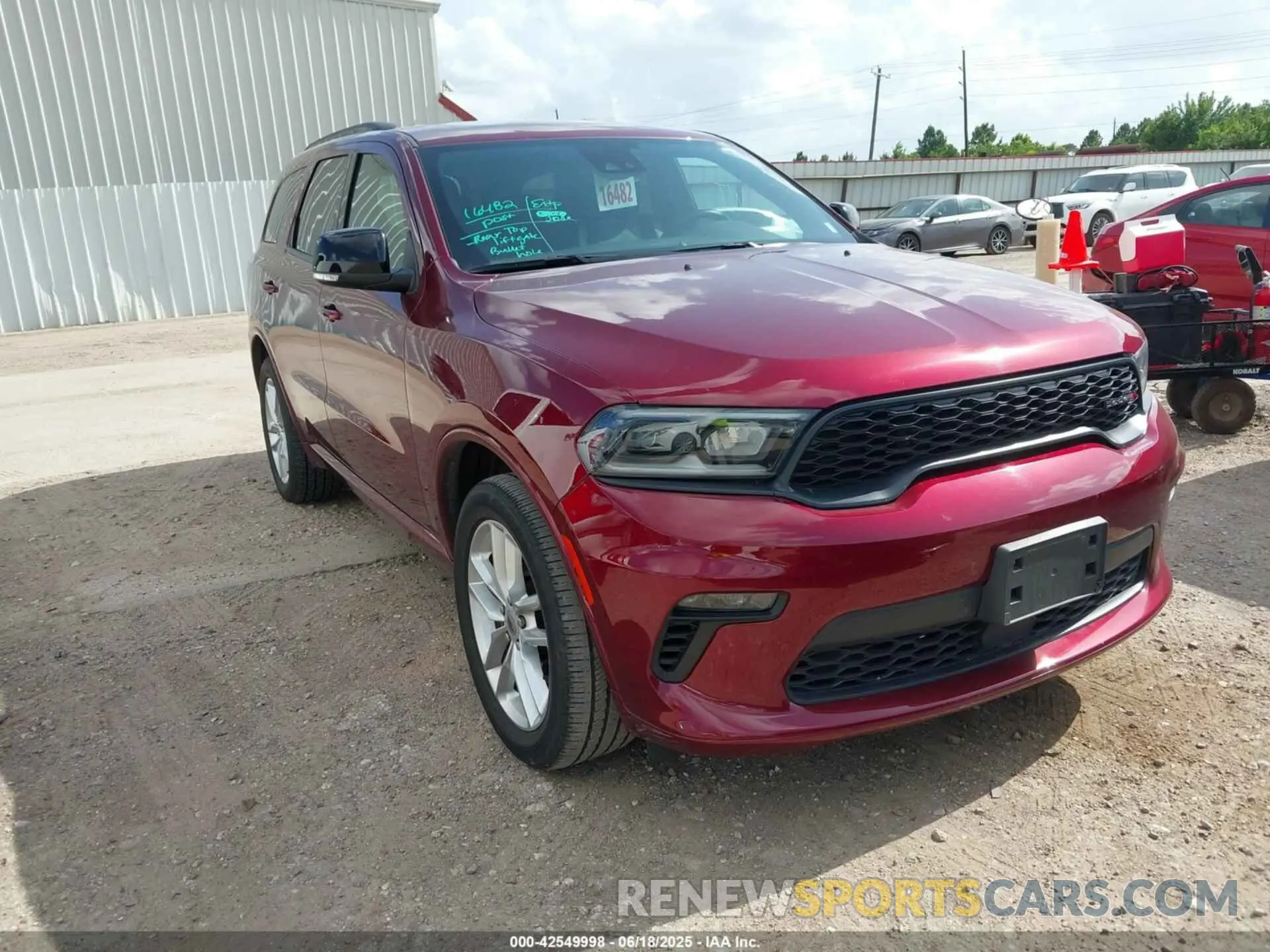 1 Photograph of a damaged car 1C4RDJDG7PC626520 DODGE DURANGO 2023