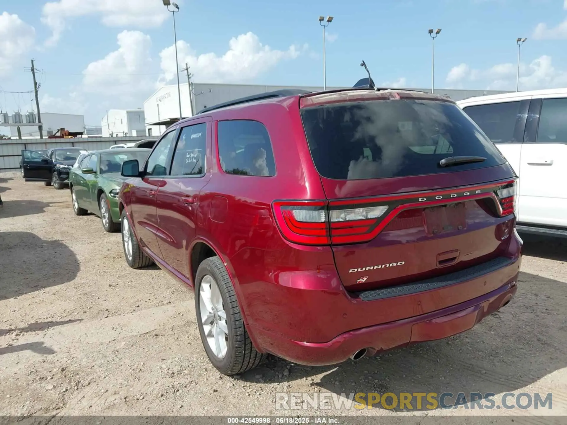 3 Photograph of a damaged car 1C4RDJDG7PC626520 DODGE DURANGO 2023