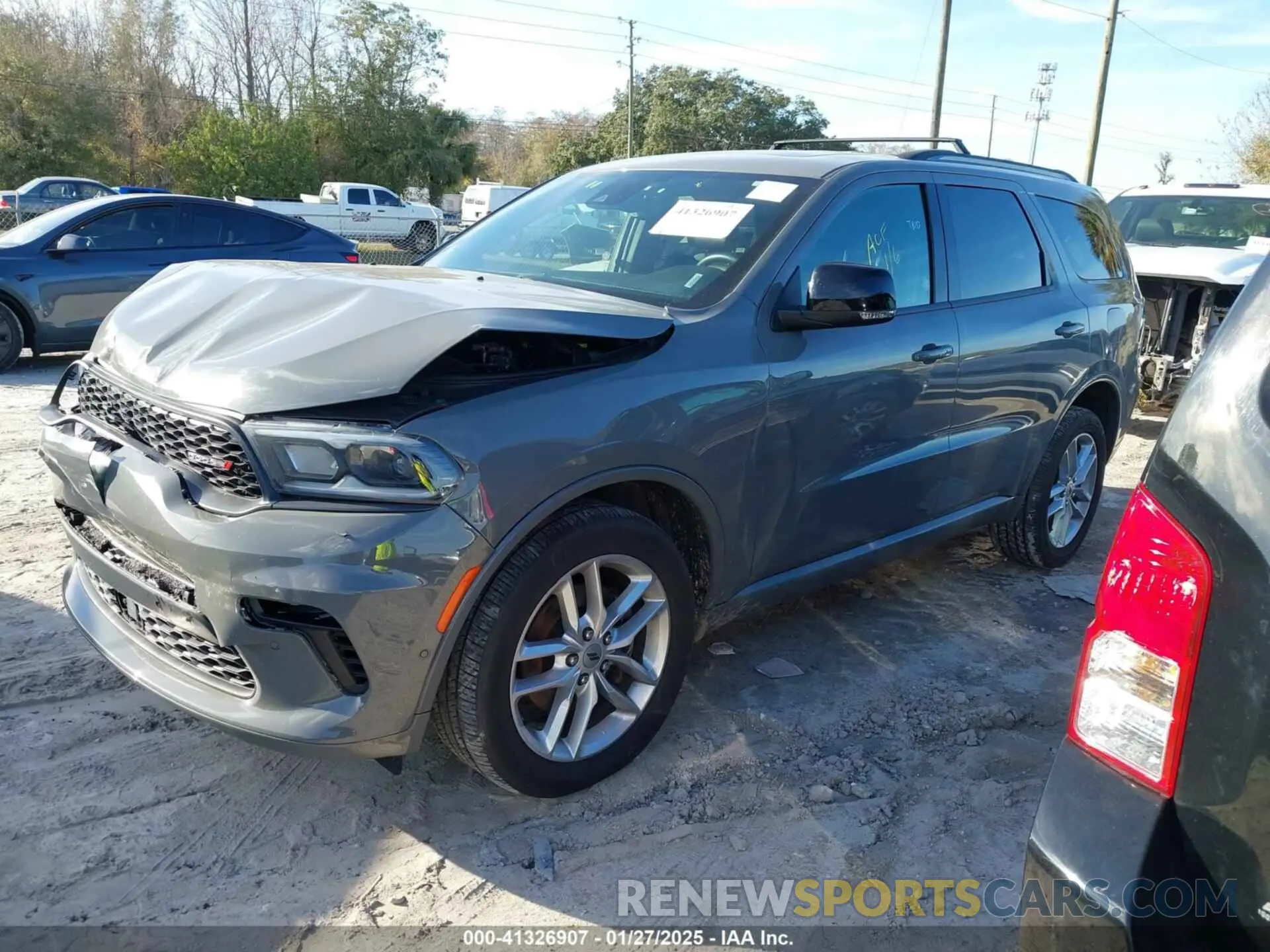 2 Photograph of a damaged car 1C4RDJDG7PC629949 DODGE DURANGO 2023
