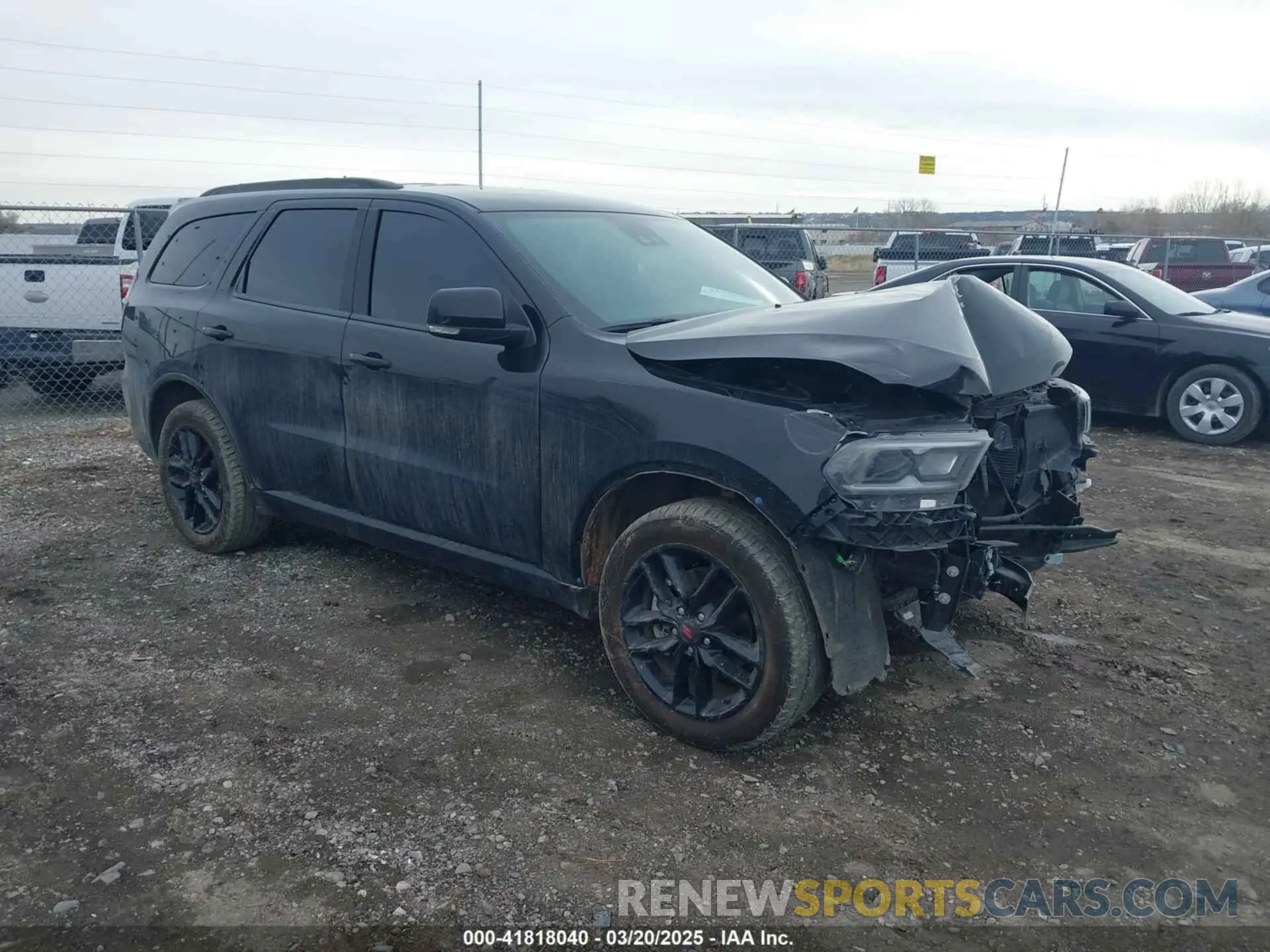 1 Photograph of a damaged car 1C4RDJDG7PC637517 DODGE DURANGO 2023