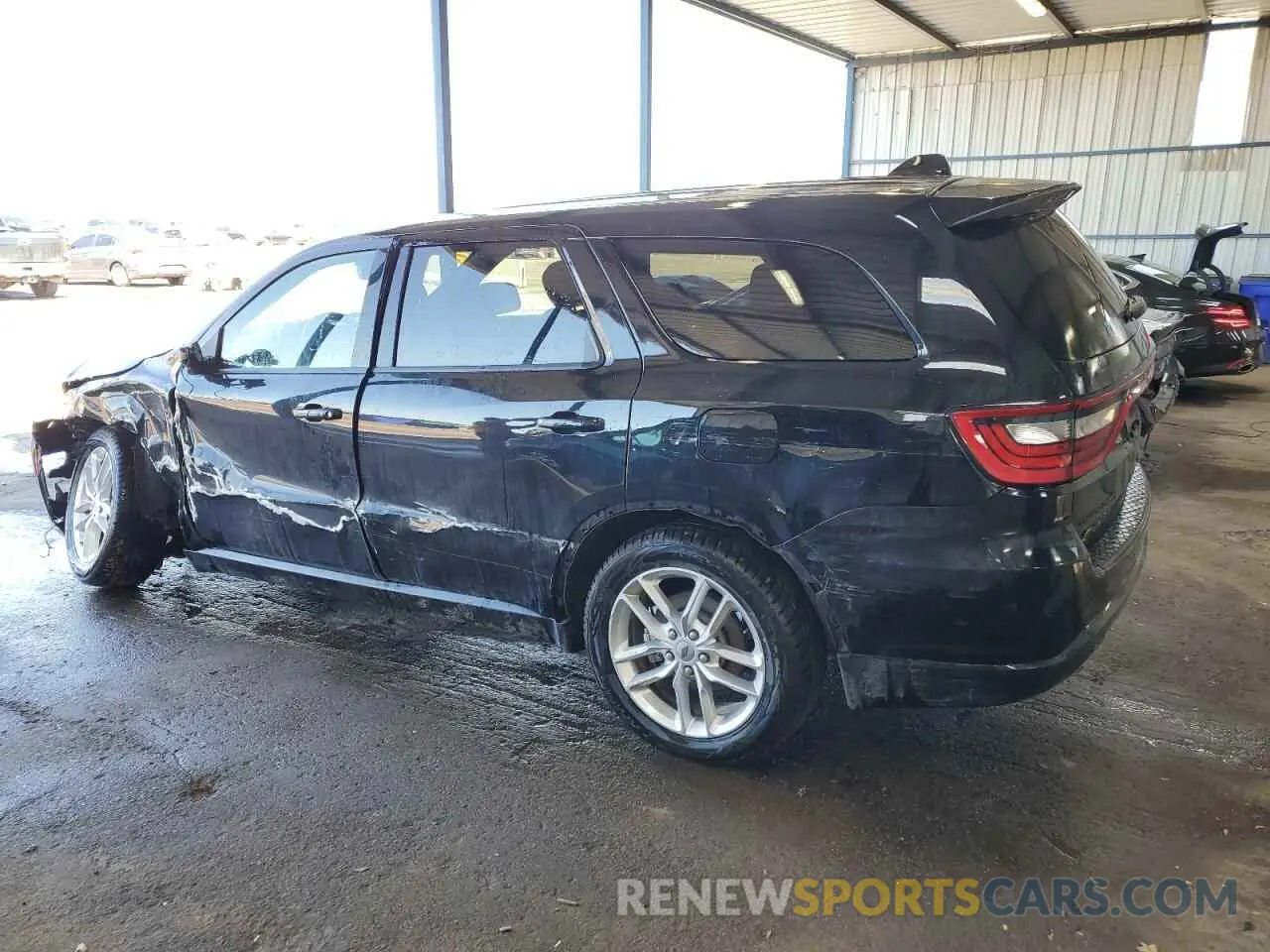 2 Photograph of a damaged car 1C4RDJDG7PC690119 DODGE DURANGO 2023