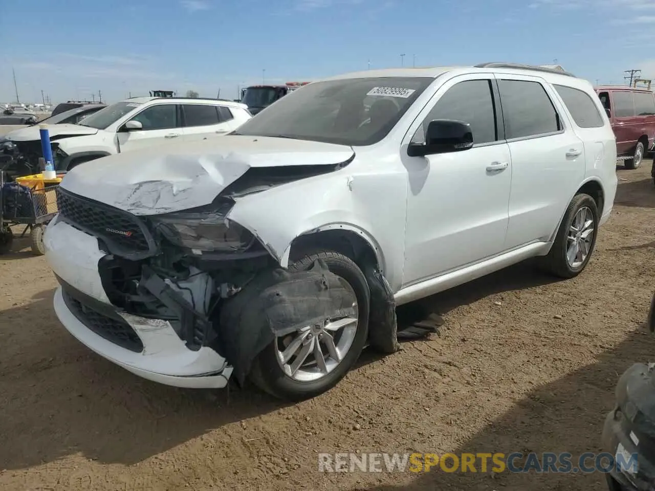 1 Photograph of a damaged car 1C4RDJDG8PC581023 DODGE DURANGO 2023