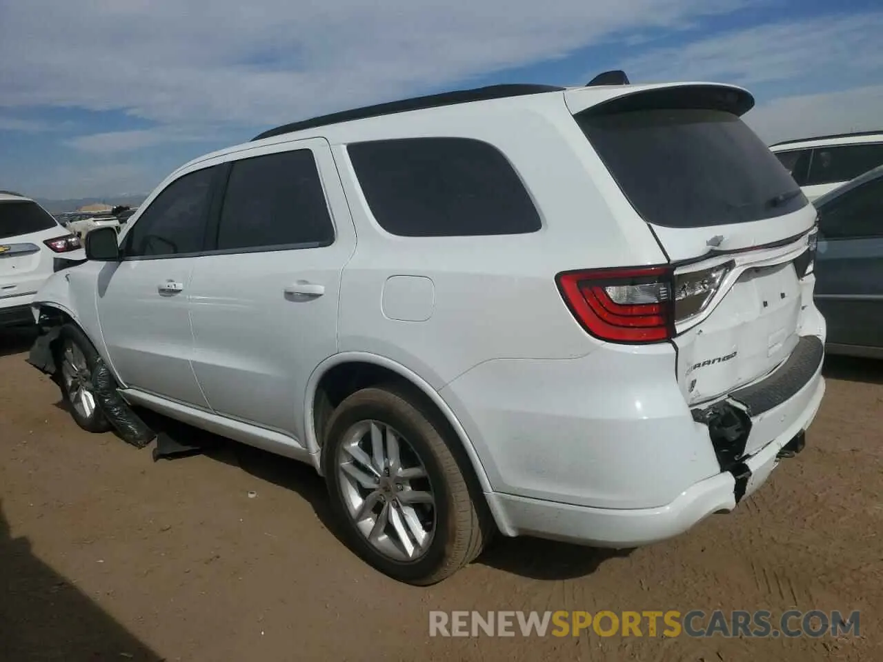 2 Photograph of a damaged car 1C4RDJDG8PC581023 DODGE DURANGO 2023