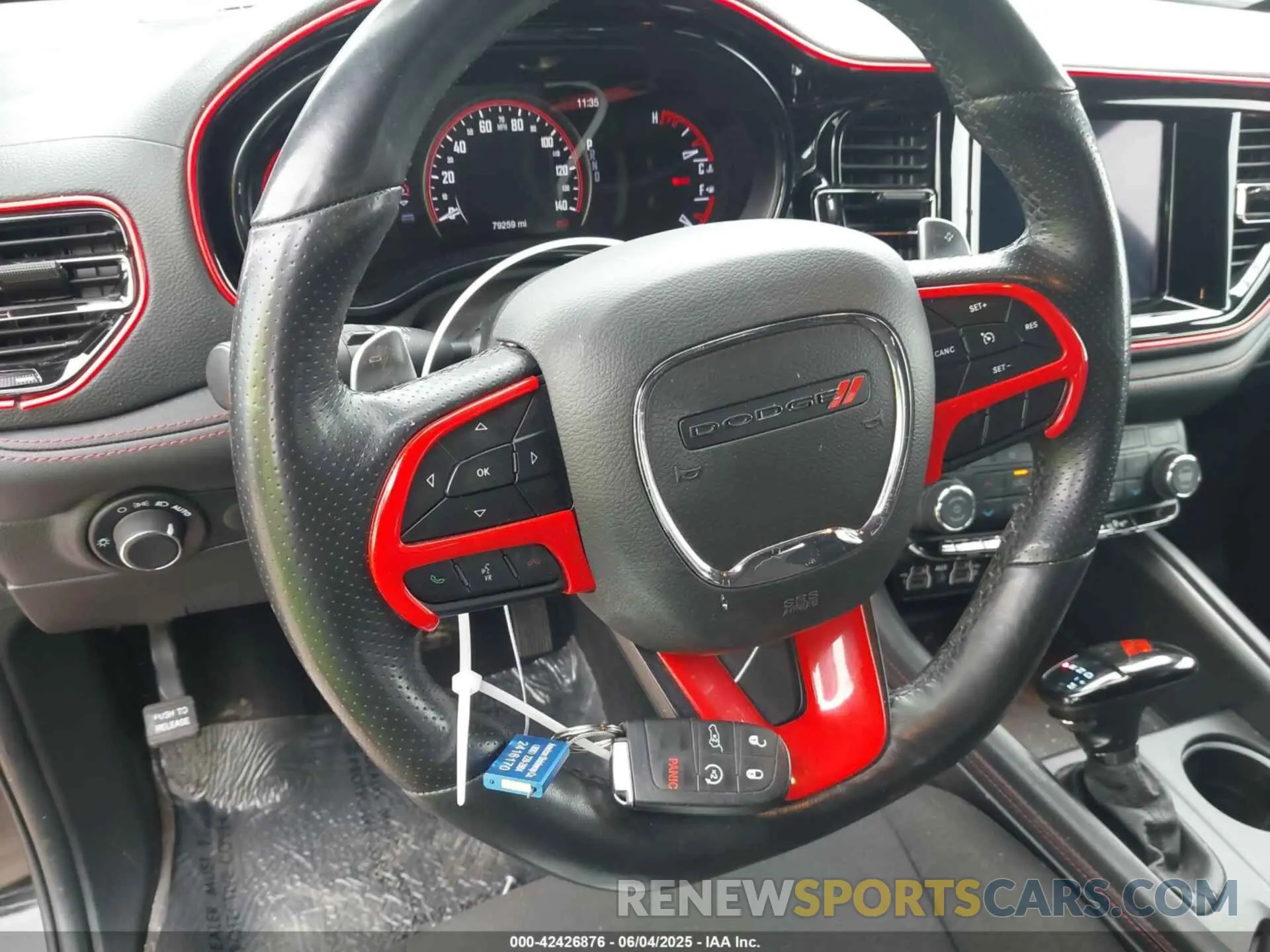 11 Photograph of a damaged car 1C4RDJDG9PC625174 DODGE DURANGO 2023