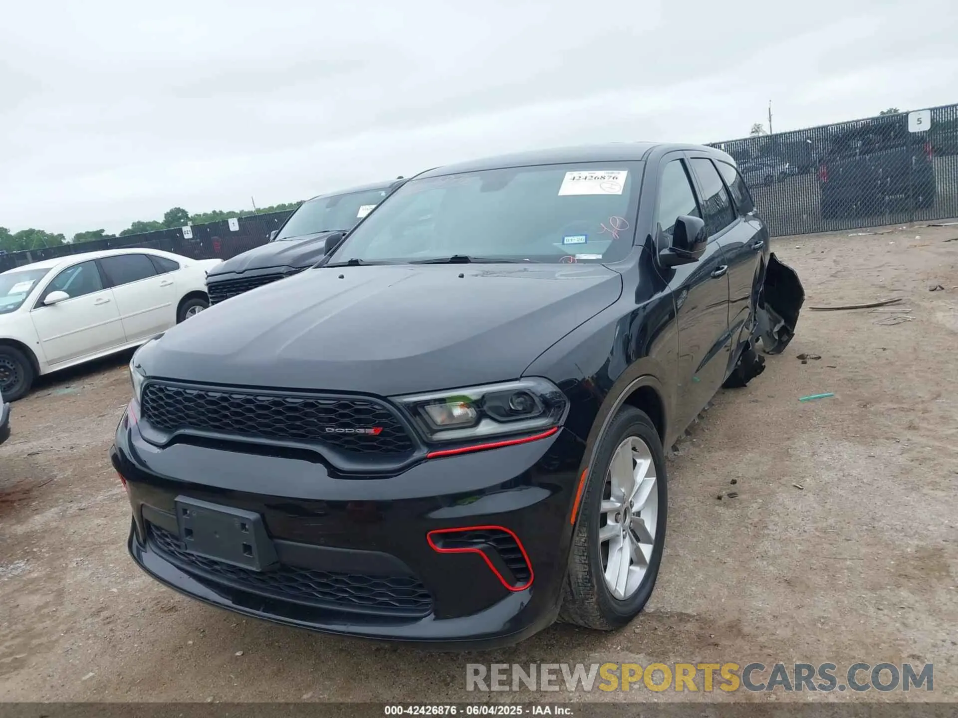 2 Photograph of a damaged car 1C4RDJDG9PC625174 DODGE DURANGO 2023
