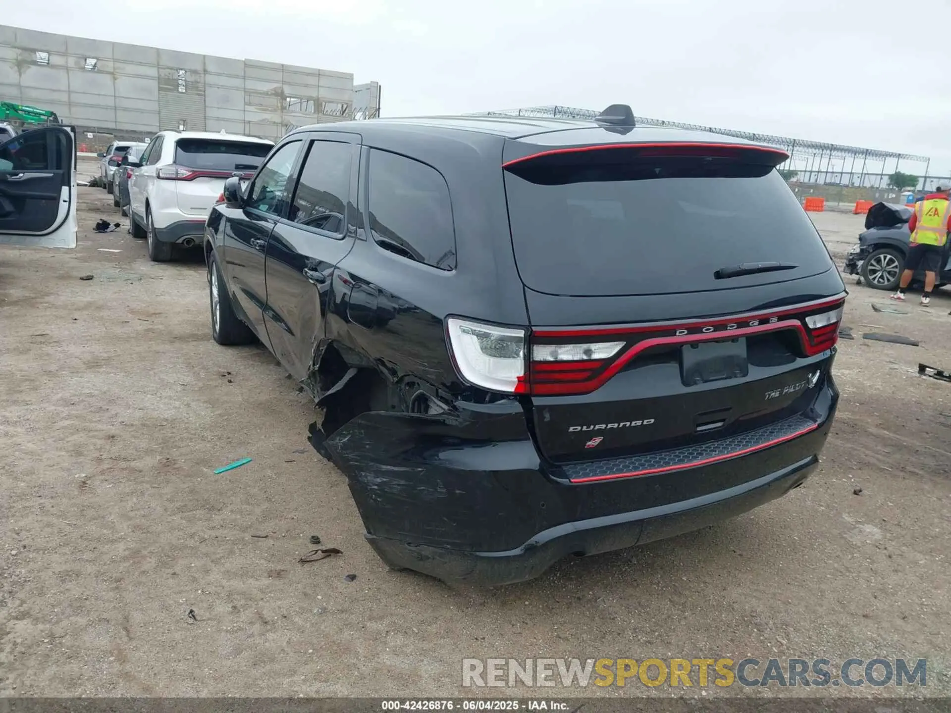 3 Photograph of a damaged car 1C4RDJDG9PC625174 DODGE DURANGO 2023