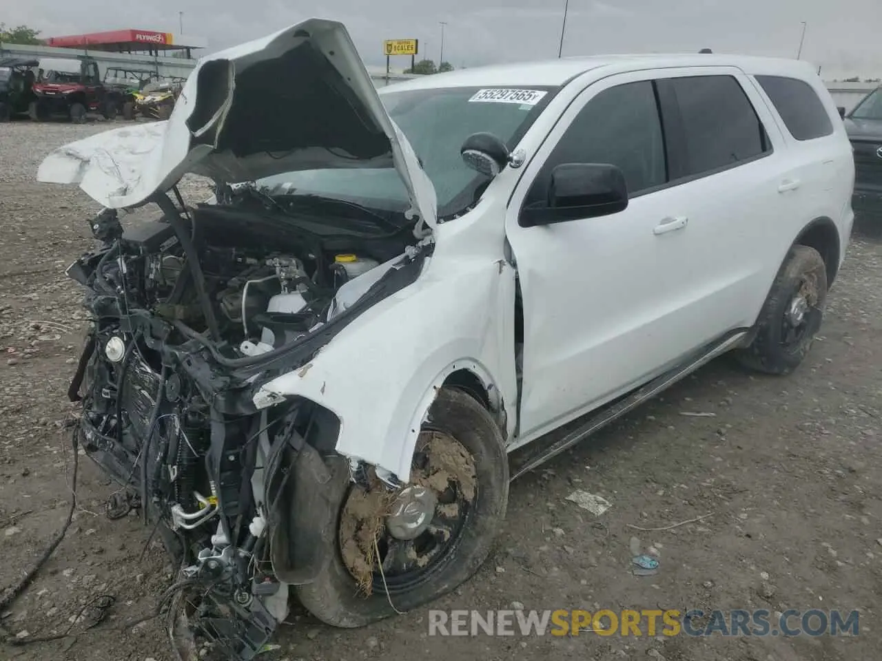 1 Photograph of a damaged car 1C4RDJFG1PC689920 DODGE DURANGO 2023
