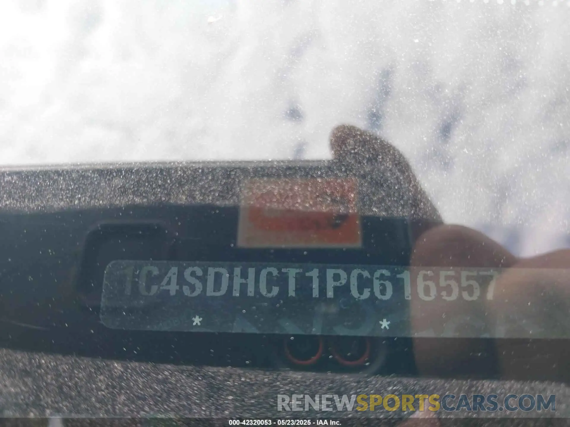 9 Photograph of a damaged car 1C4SDHCT1PC616557 DODGE DURANGO 2023
