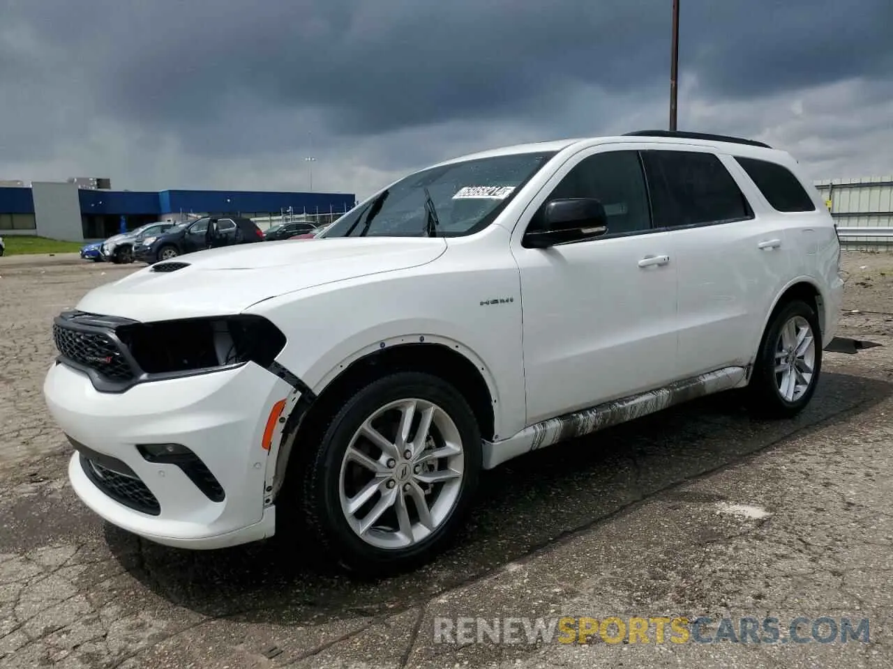 1 Photograph of a damaged car 1C4SDJCT5PC558007 DODGE DURANGO 2023