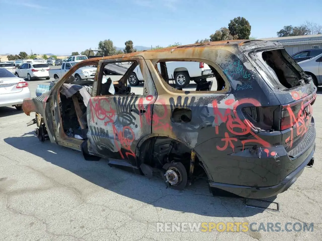 2 Photograph of a damaged car 1C4SDJCT5PC569623 DODGE DURANGO 2023