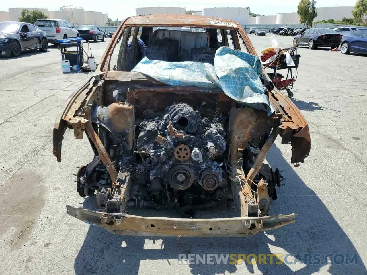 5 Photograph of a damaged car 1C4SDJCT5PC569623 DODGE DURANGO 2023