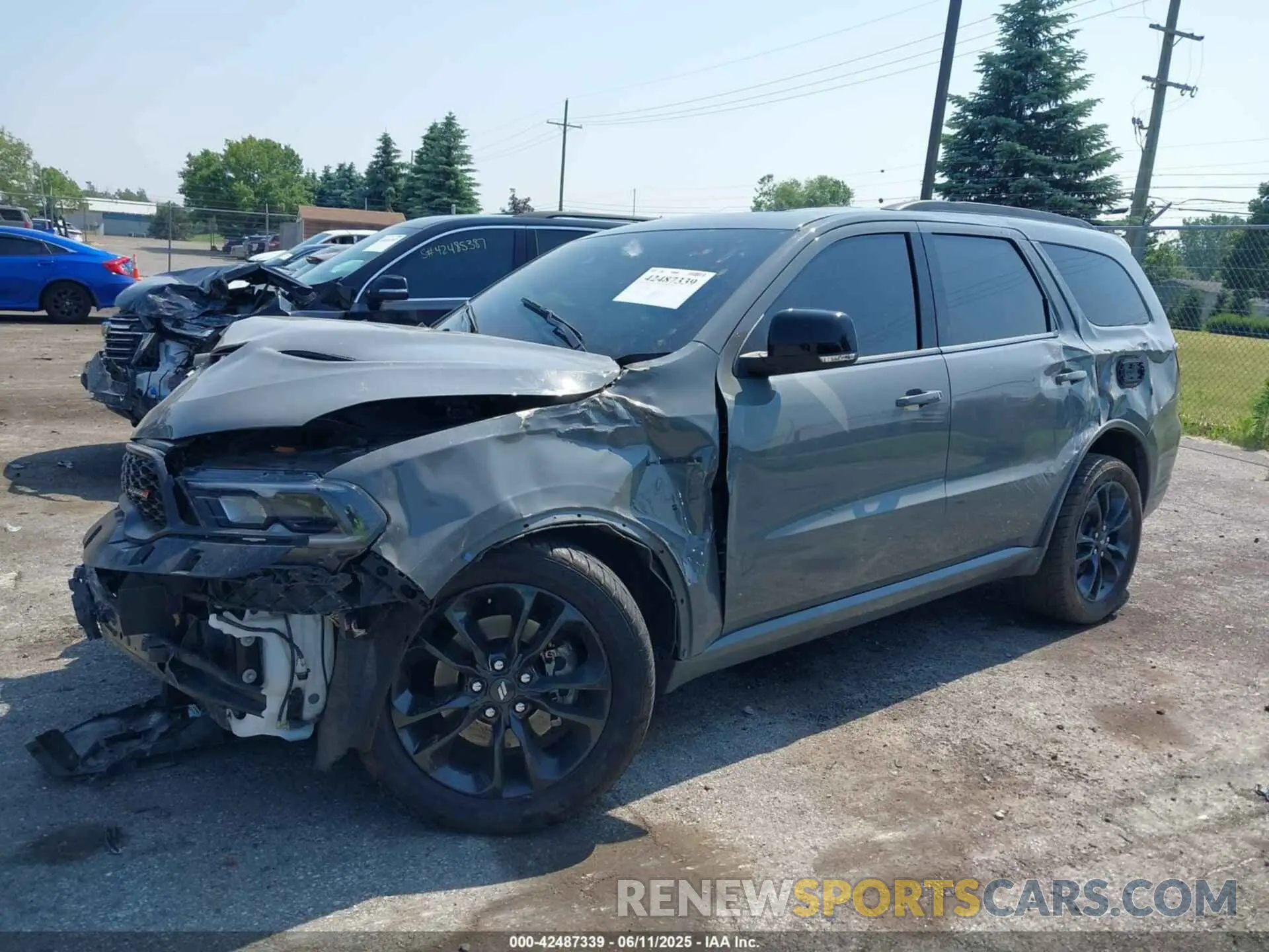 2 Photograph of a damaged car 1C4SDJCT5PC612616 DODGE DURANGO 2023