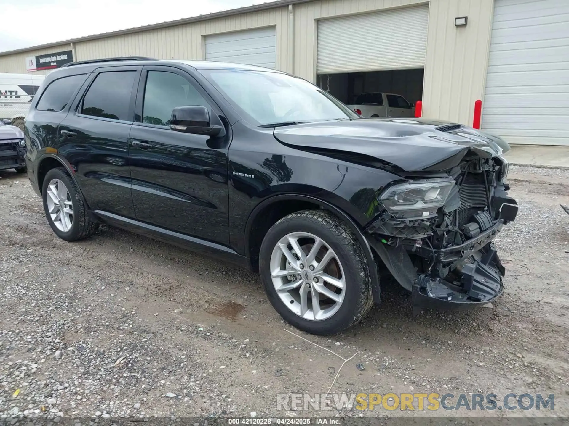 1 Photograph of a damaged car 1C4SDJCT7PC553942 DODGE DURANGO 2023