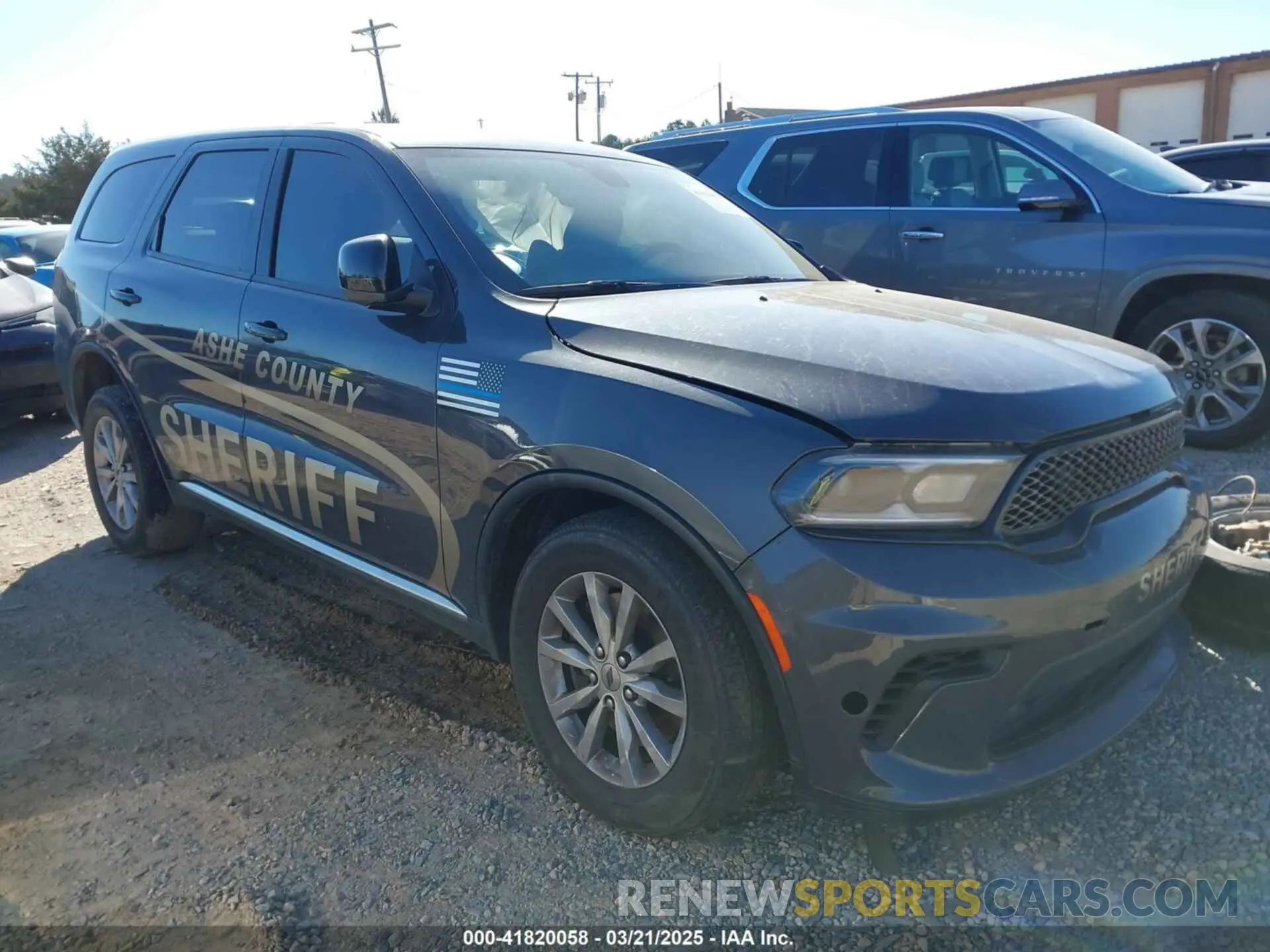 1 Photograph of a damaged car 1C4SDJFT0PC631411 DODGE DURANGO 2023