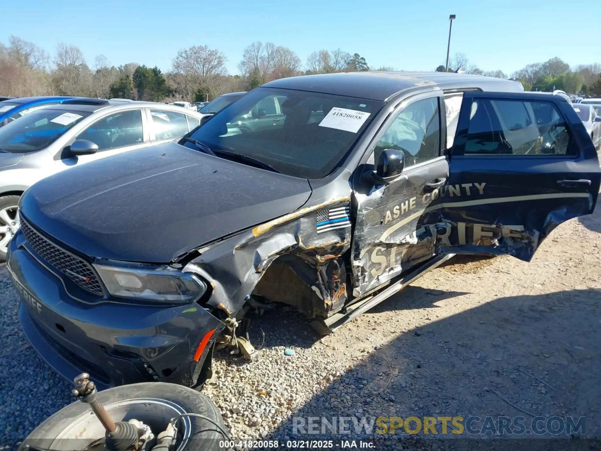 2 Photograph of a damaged car 1C4SDJFT0PC631411 DODGE DURANGO 2023