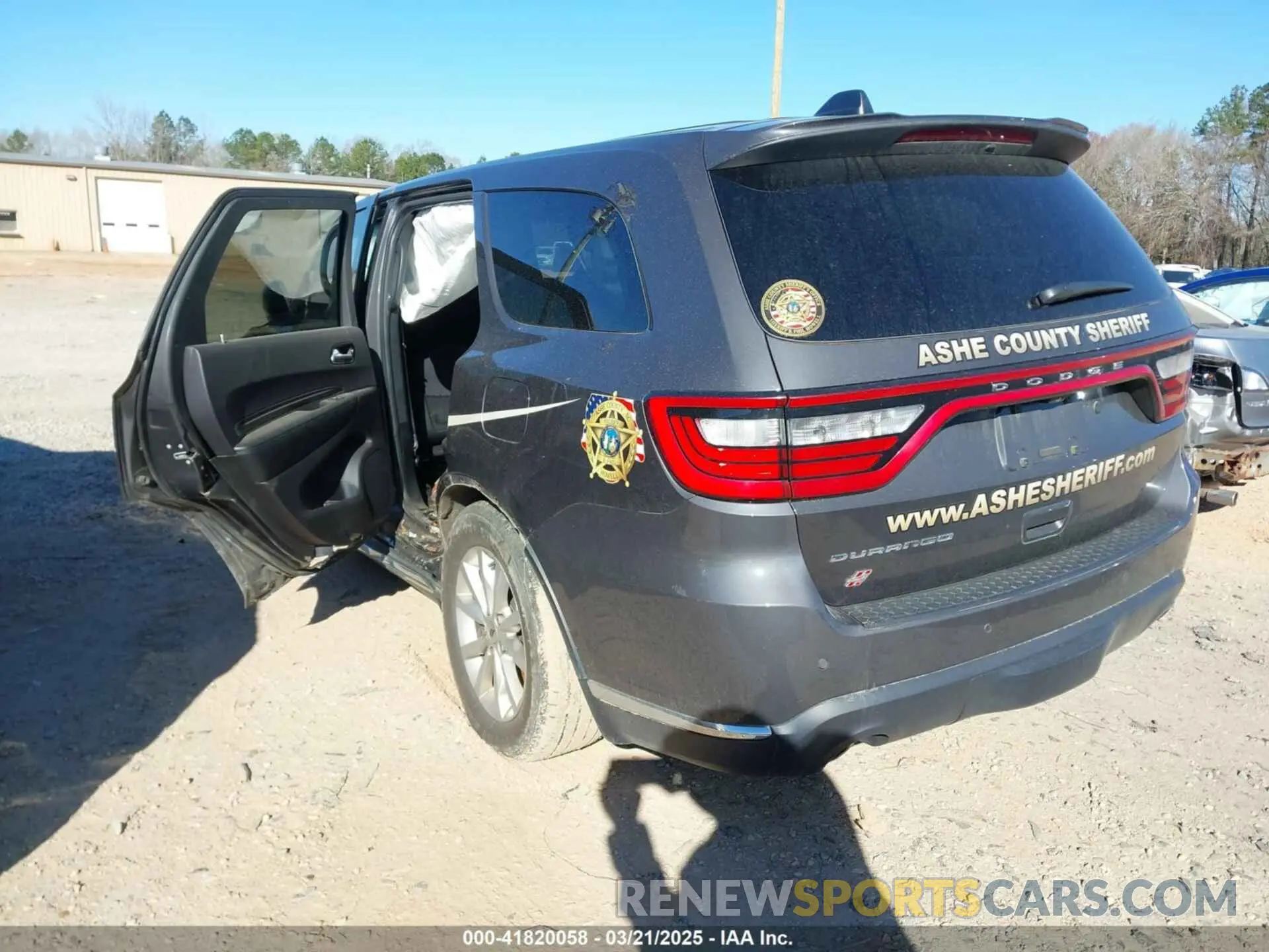 3 Photograph of a damaged car 1C4SDJFT0PC631411 DODGE DURANGO 2023