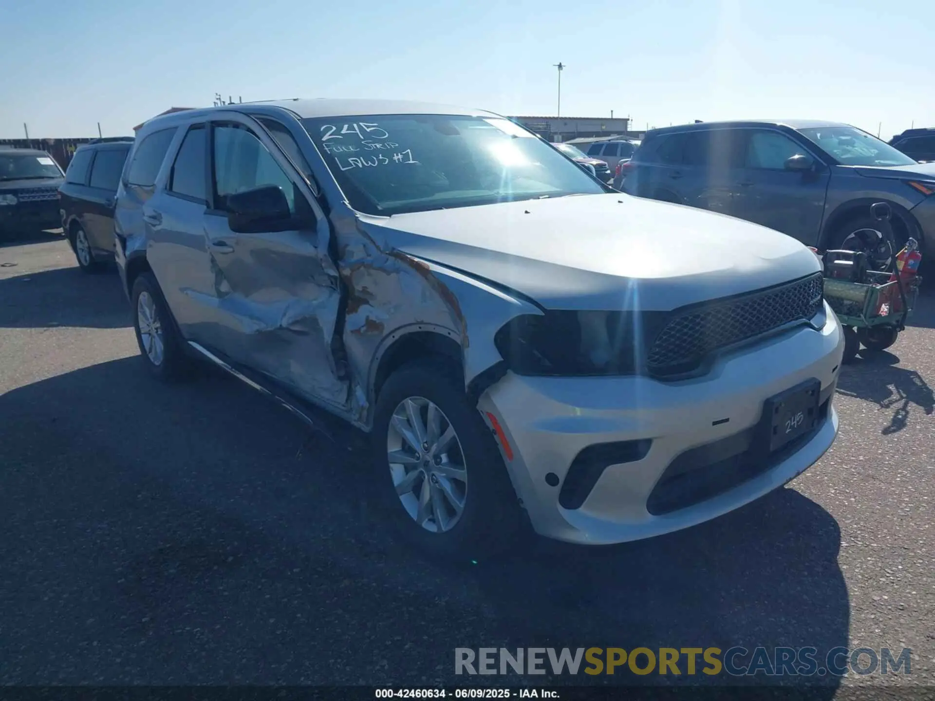 1 Photograph of a damaged car 1C4SDJFT1PC615623 DODGE DURANGO 2023