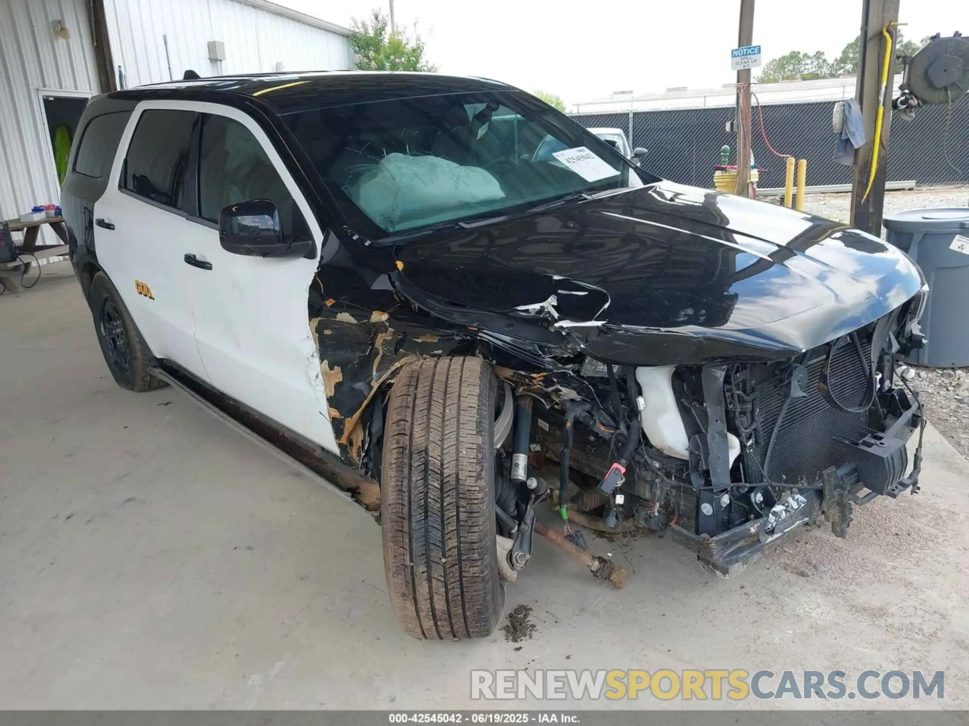 1 Photograph of a damaged car 1C4SDJFT1PC689883 DODGE DURANGO 2023
