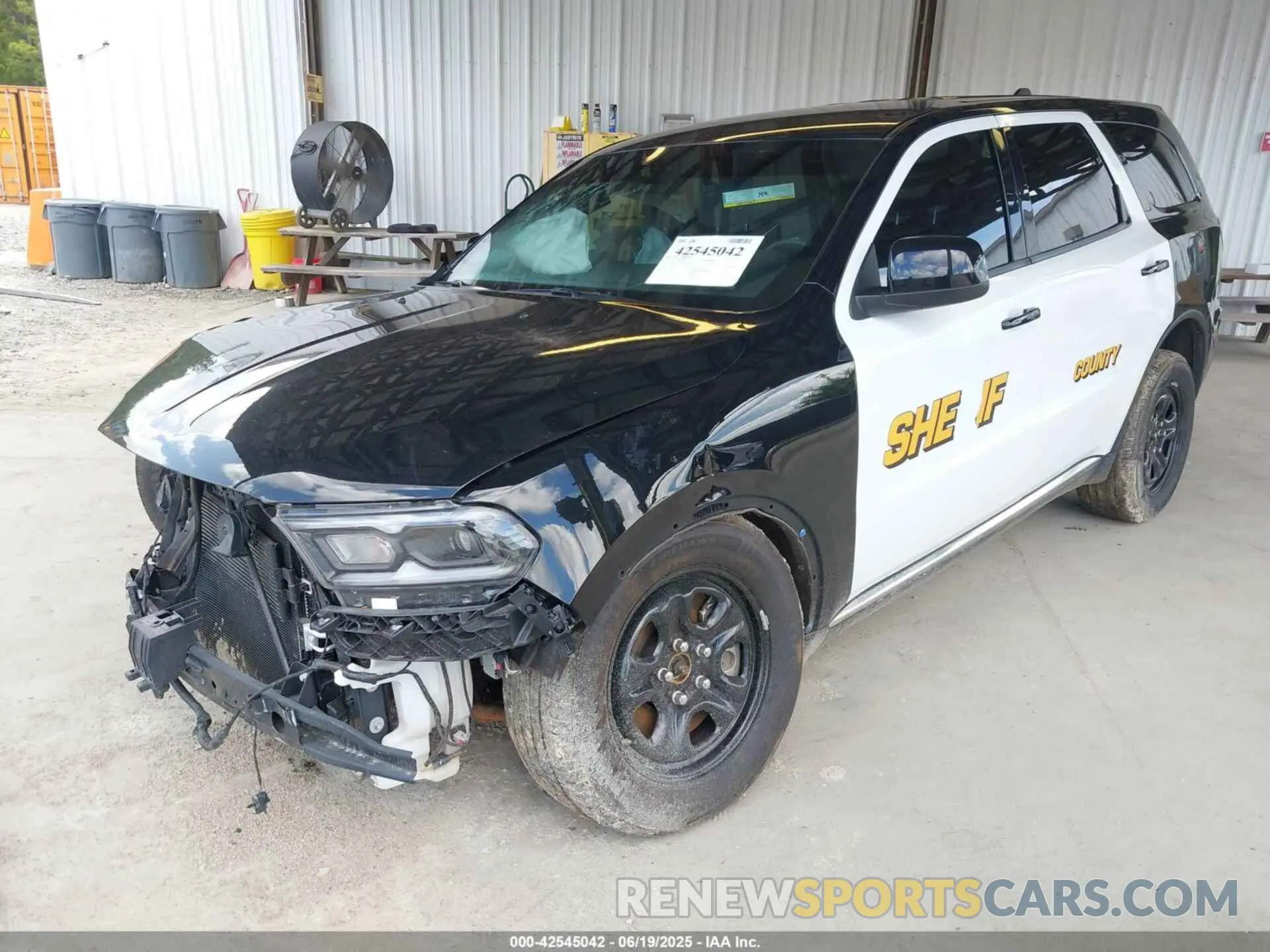 2 Photograph of a damaged car 1C4SDJFT1PC689883 DODGE DURANGO 2023