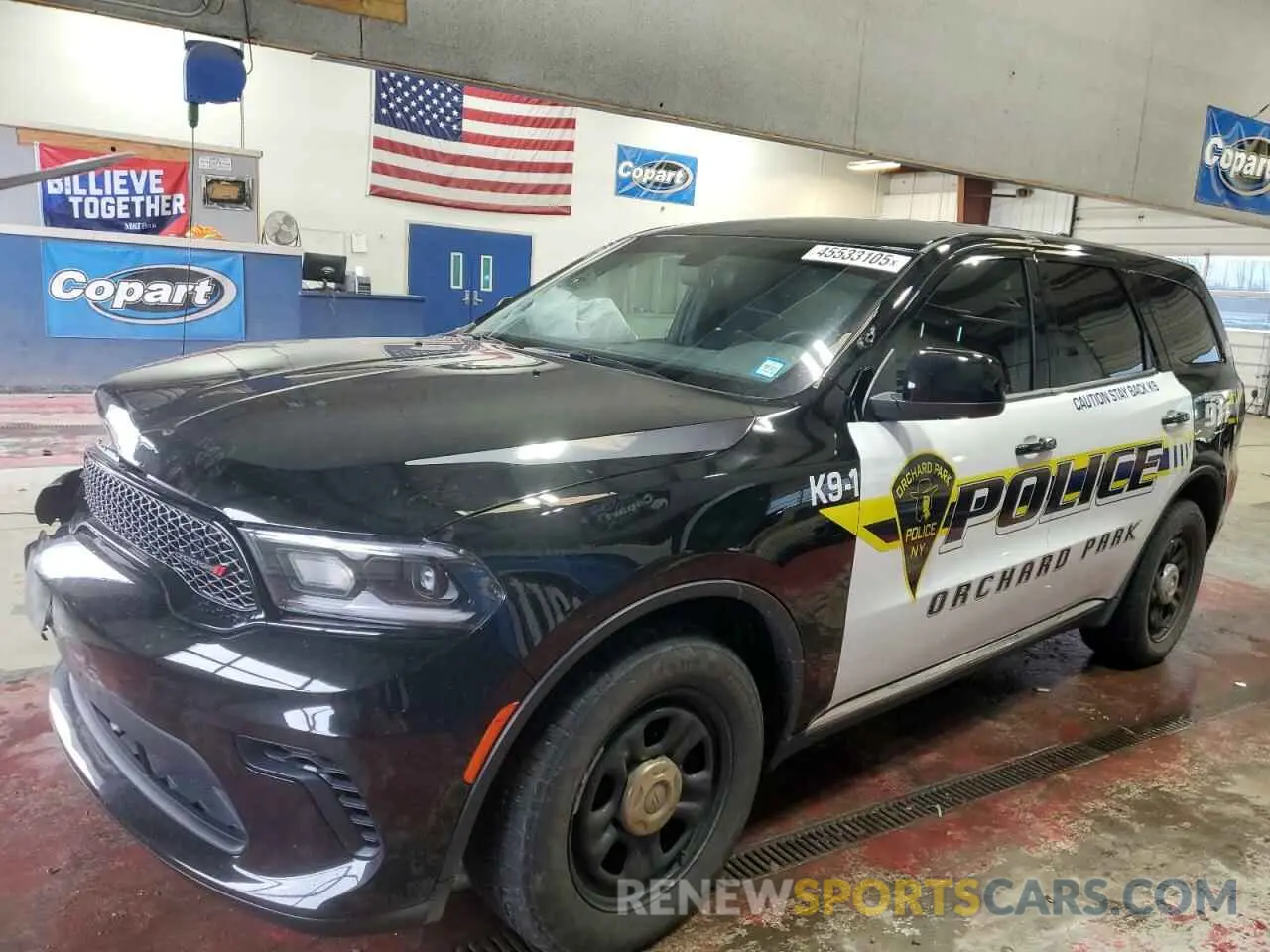 1 Photograph of a damaged car 1C4SDJFT3PC692249 DODGE DURANGO 2023