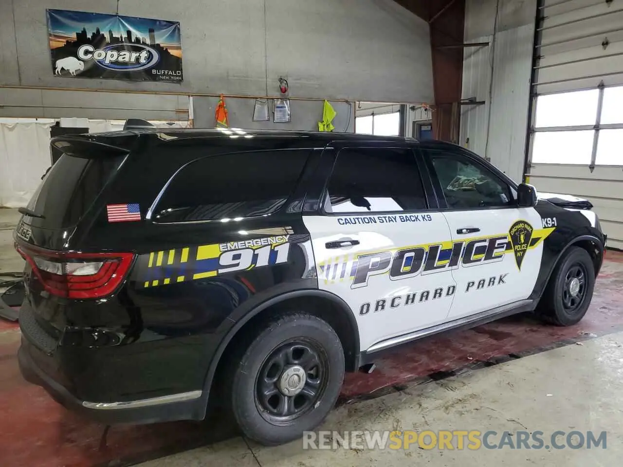 3 Photograph of a damaged car 1C4SDJFT3PC692249 DODGE DURANGO 2023