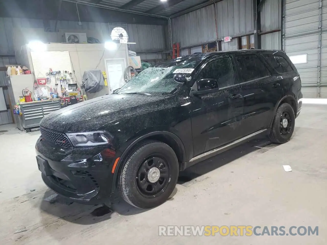 1 Photograph of a damaged car 1C4SDJFT7PC655978 DODGE DURANGO 2023