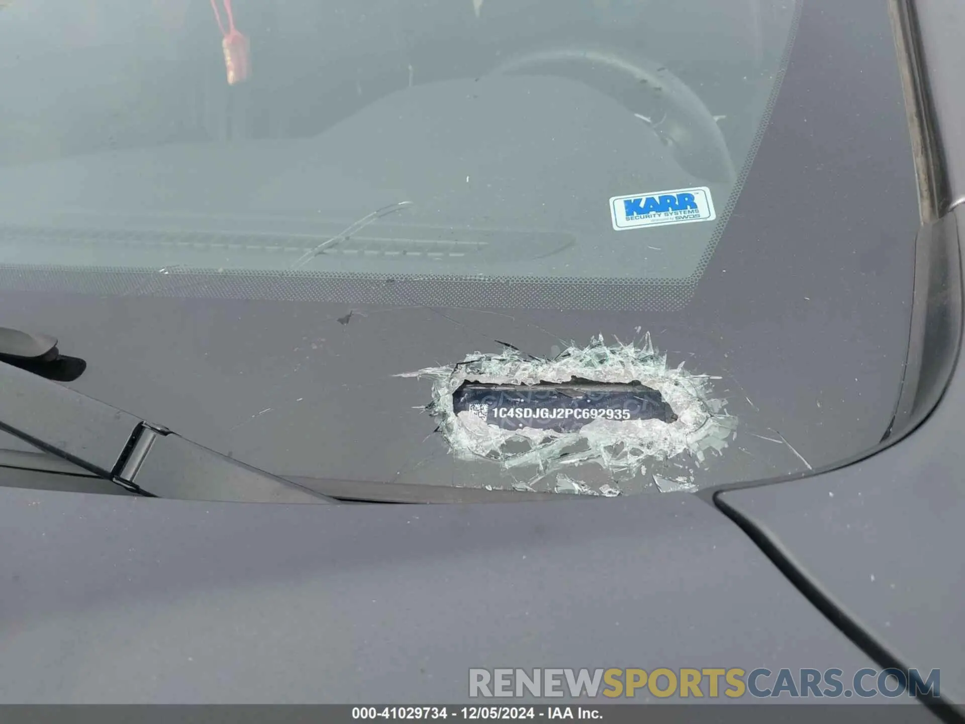 6 Photograph of a damaged car 1C4SDJGJ2PC692935 DODGE DURANGO 2023