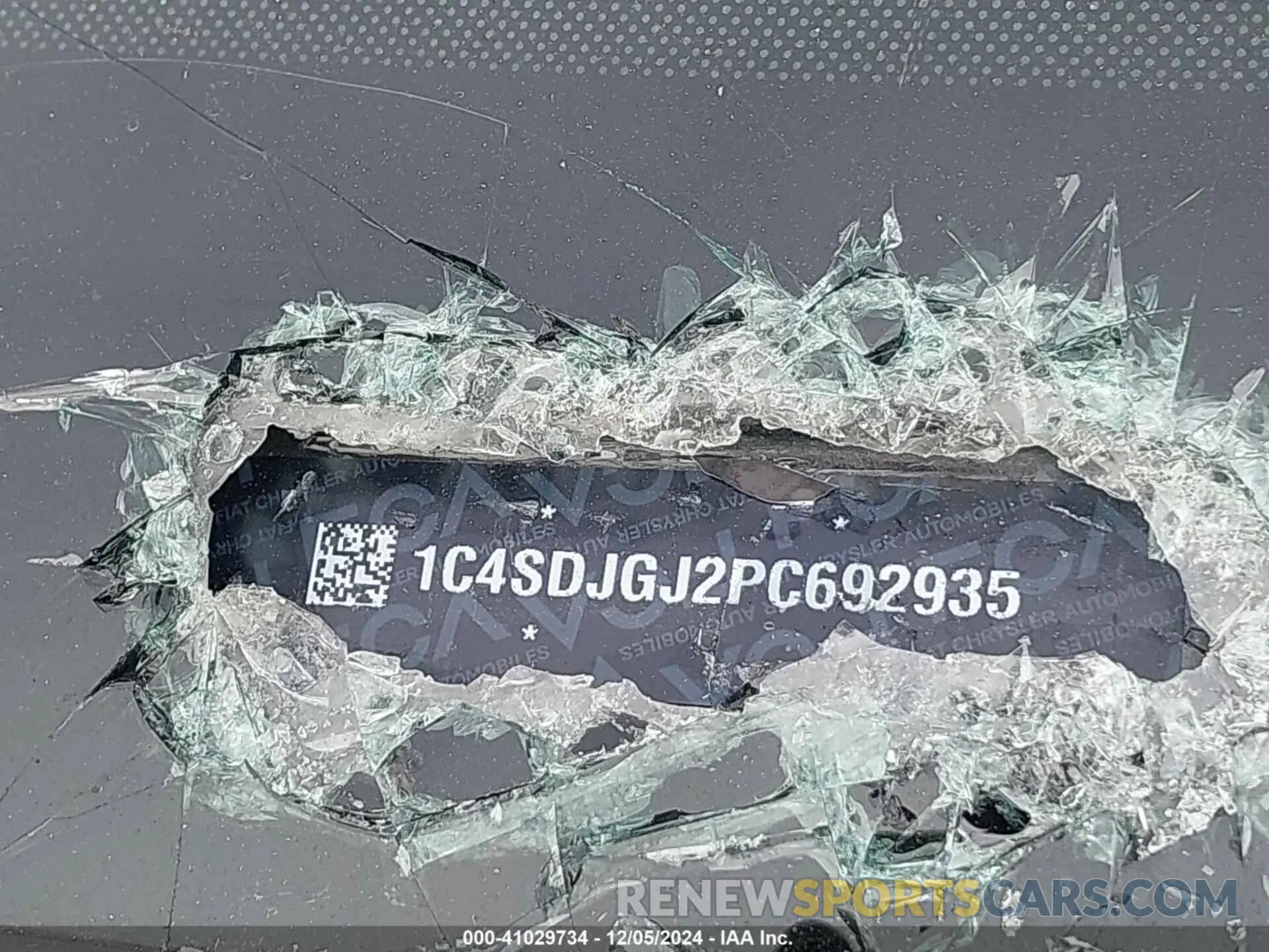9 Photograph of a damaged car 1C4SDJGJ2PC692935 DODGE DURANGO 2023