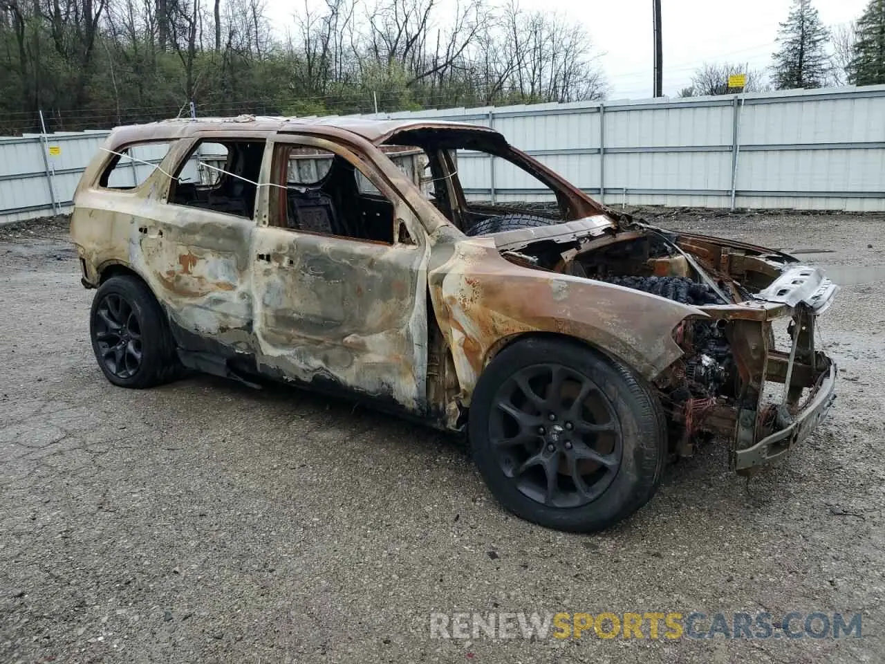 4 Photograph of a damaged car 1C4SDJGJ9PC691104 DODGE DURANGO 2023