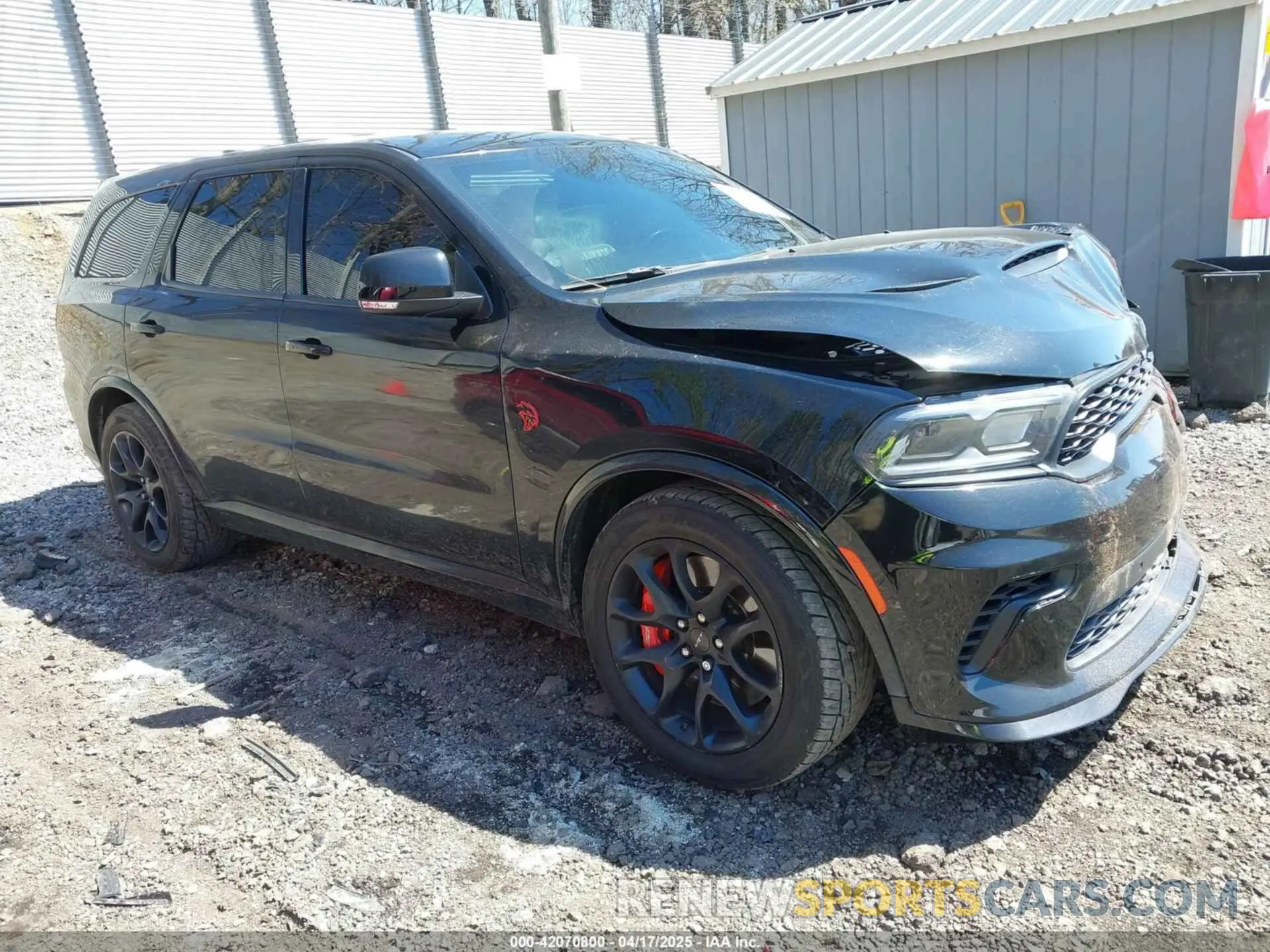 1 Photograph of a damaged car 1C4SDJH91PC687665 DODGE DURANGO 2023