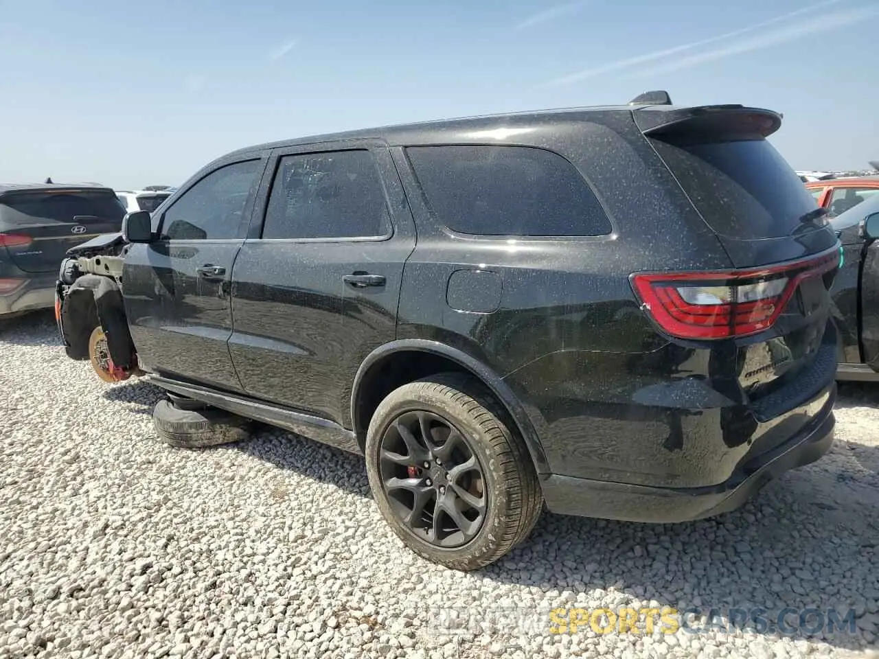 2 Photograph of a damaged car 1C4SDJH95PC689550 DODGE DURANGO 2023
