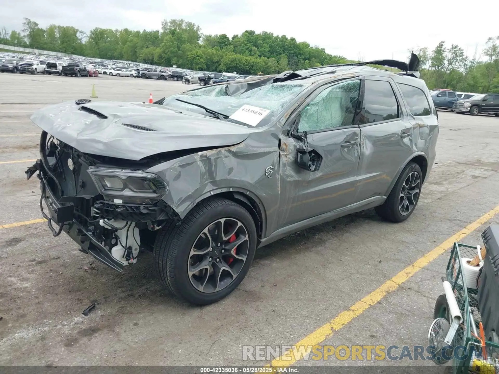 2 Photograph of a damaged car 1C4SDJH97PC555039 DODGE DURANGO 2023