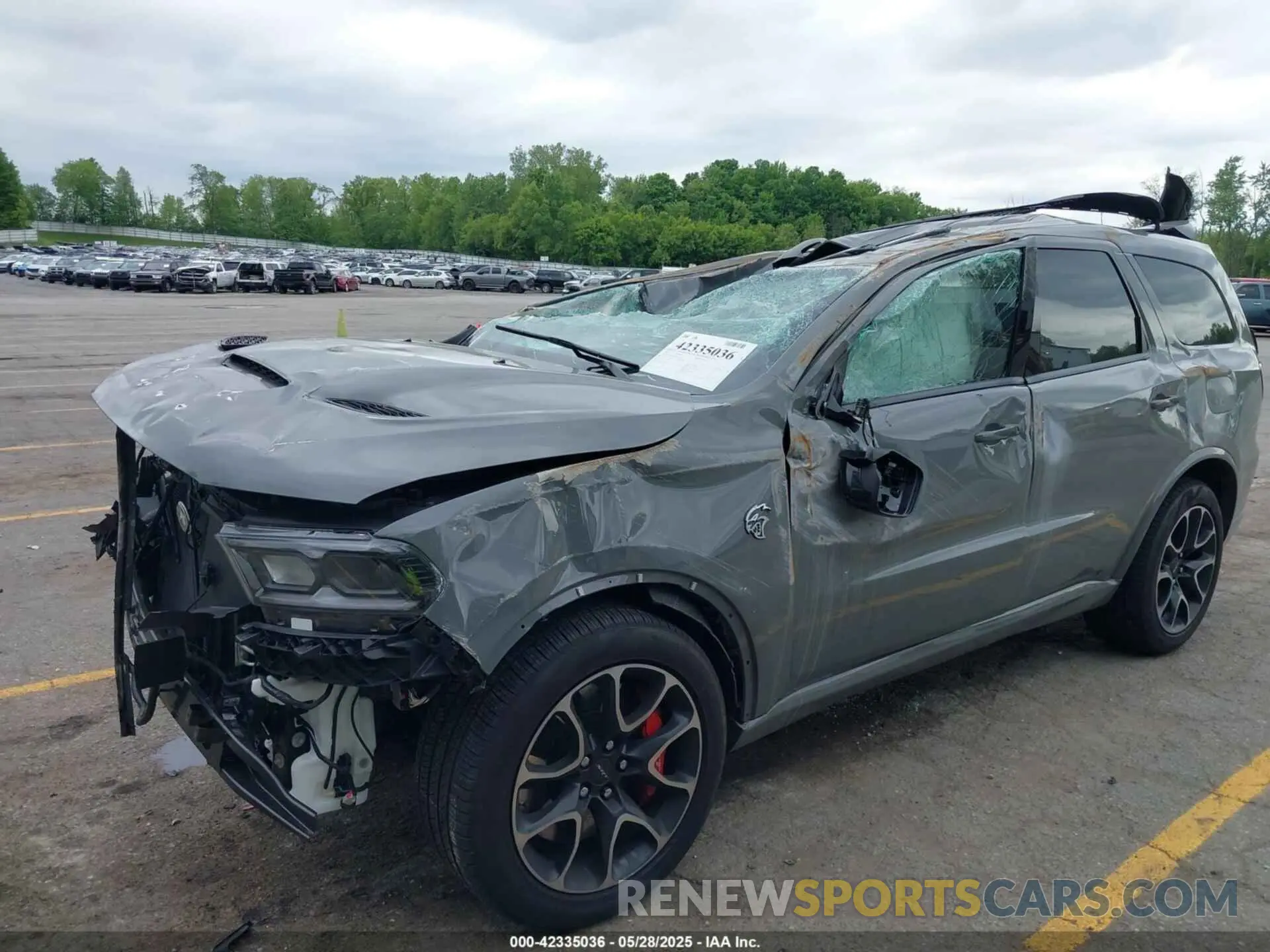 21 Photograph of a damaged car 1C4SDJH97PC555039 DODGE DURANGO 2023
