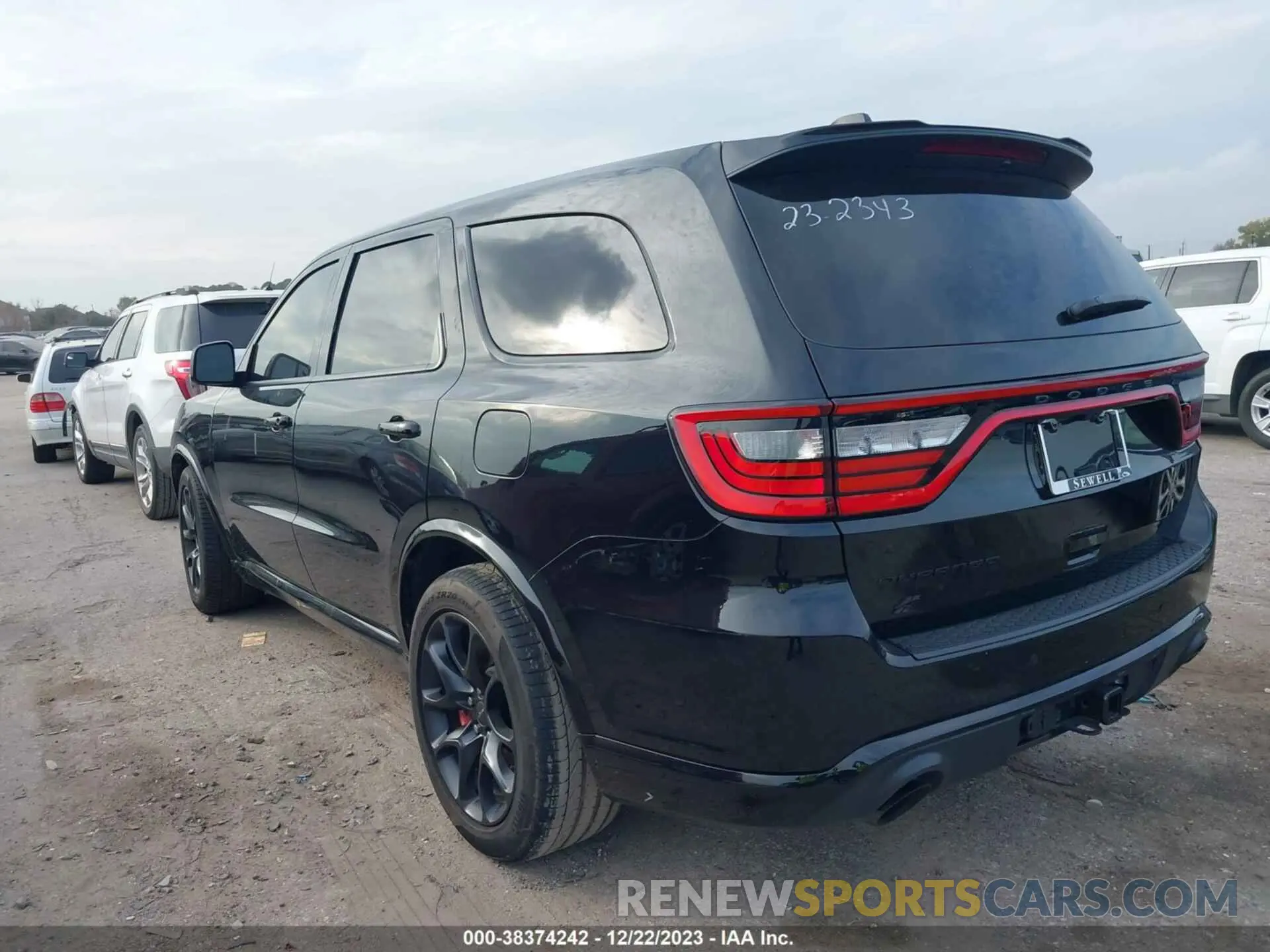 3 Photograph of a damaged car 1C4SDJH98PC618309 DODGE DURANGO 2023
