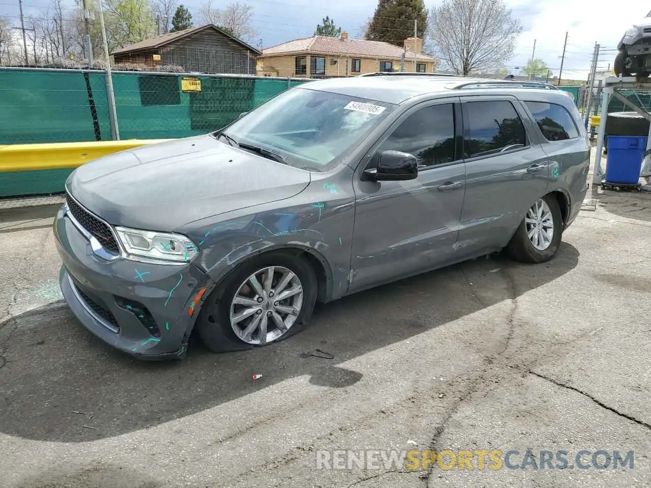 1 Photograph of a damaged car 1C4RDHAG0RC225648 DODGE DURANGO 2024