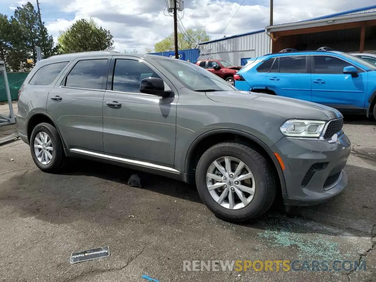 4 Photograph of a damaged car 1C4RDHAG0RC225648 DODGE DURANGO 2024