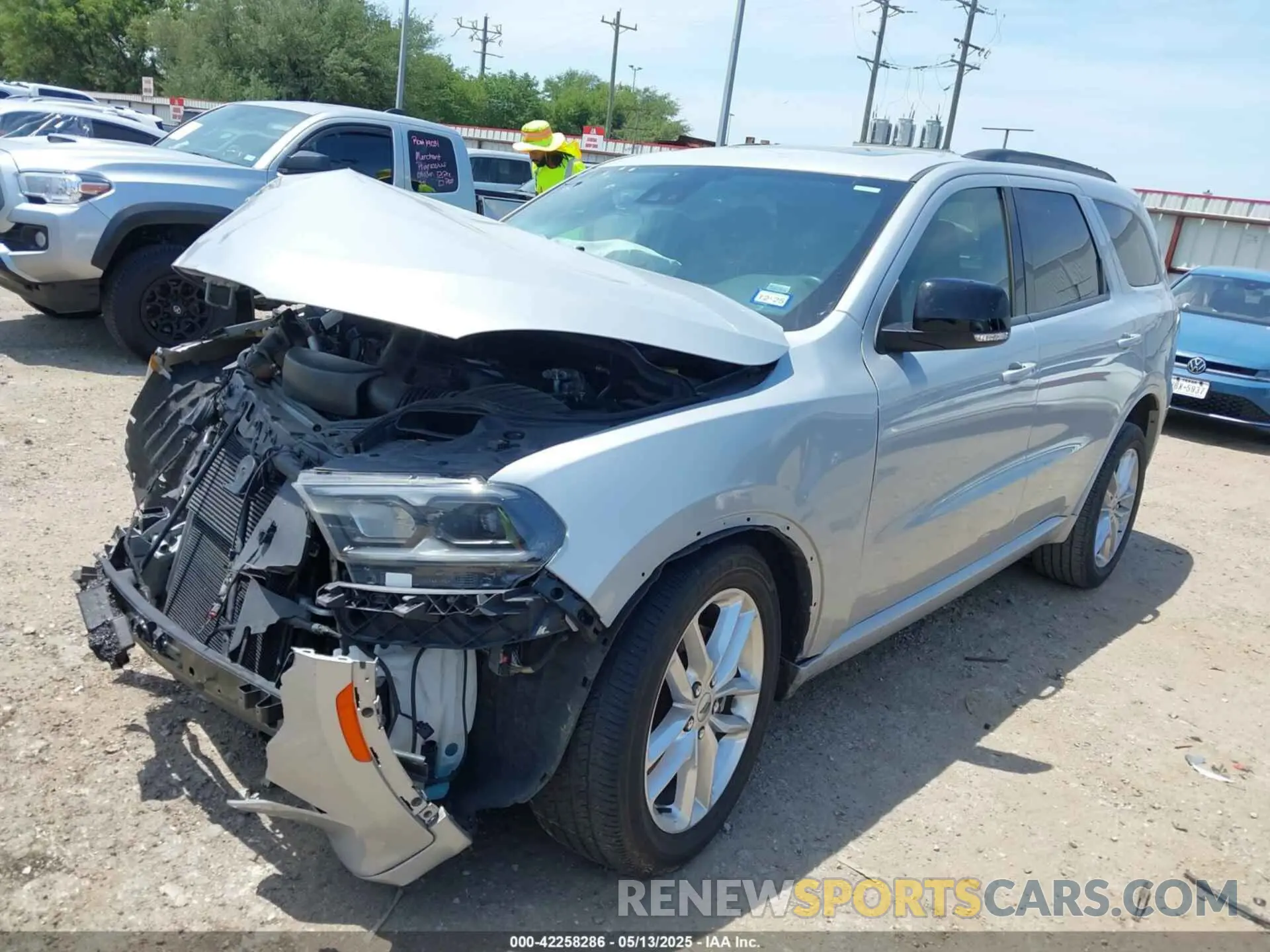 2 Photograph of a damaged car 1C4RDHDG7RC118866 DODGE DURANGO 2024