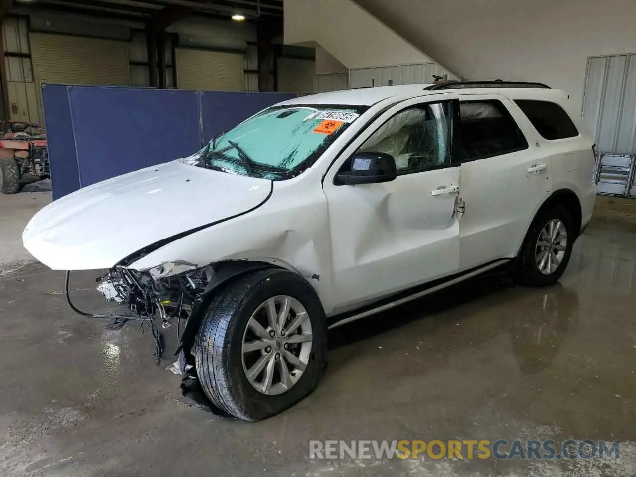 1 Photograph of a damaged car 1C4RDJAG8RC115048 DODGE DURANGO 2024