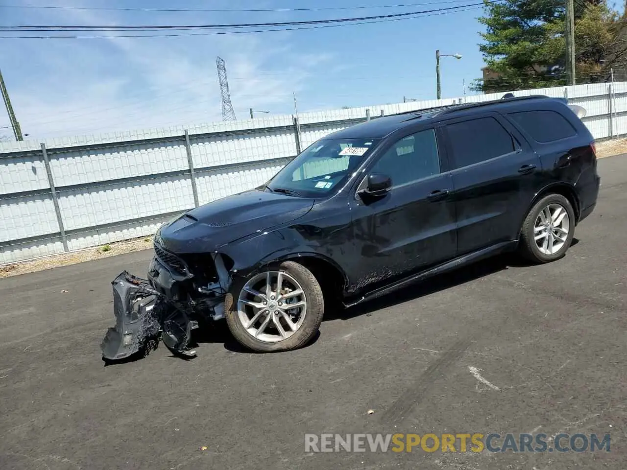 1 Photograph of a damaged car 1C4RDJDG0RC207833 DODGE DURANGO 2024
