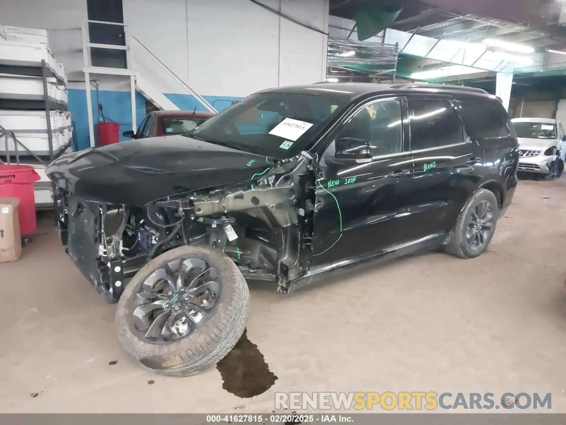 2 Photograph of a damaged car 1C4RDJDG5RC186476 DODGE DURANGO 2024