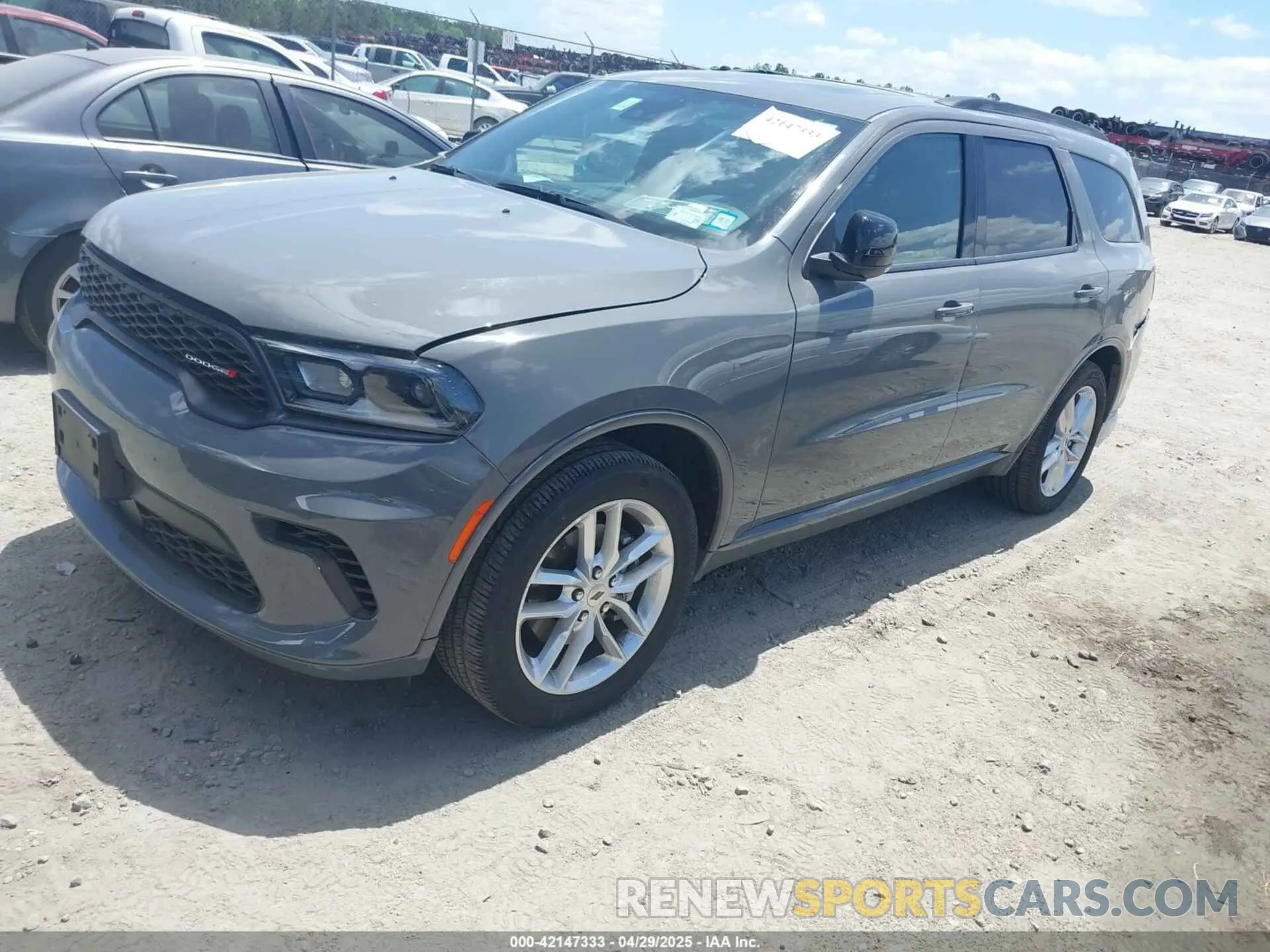 2 Photograph of a damaged car 1C4RDJDG7RC237976 DODGE DURANGO 2024