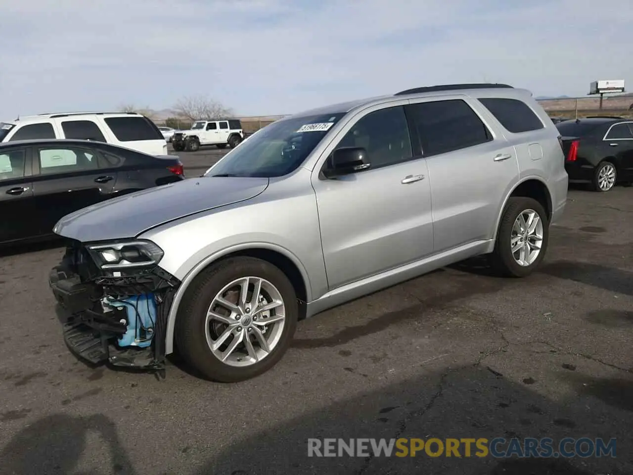 1 Photograph of a damaged car 1C4RDJDG9RC250776 DODGE DURANGO 2024