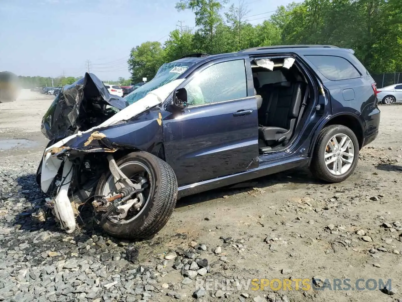 1 Photograph of a damaged car 1C4RDJDGXRC192516 DODGE DURANGO 2024