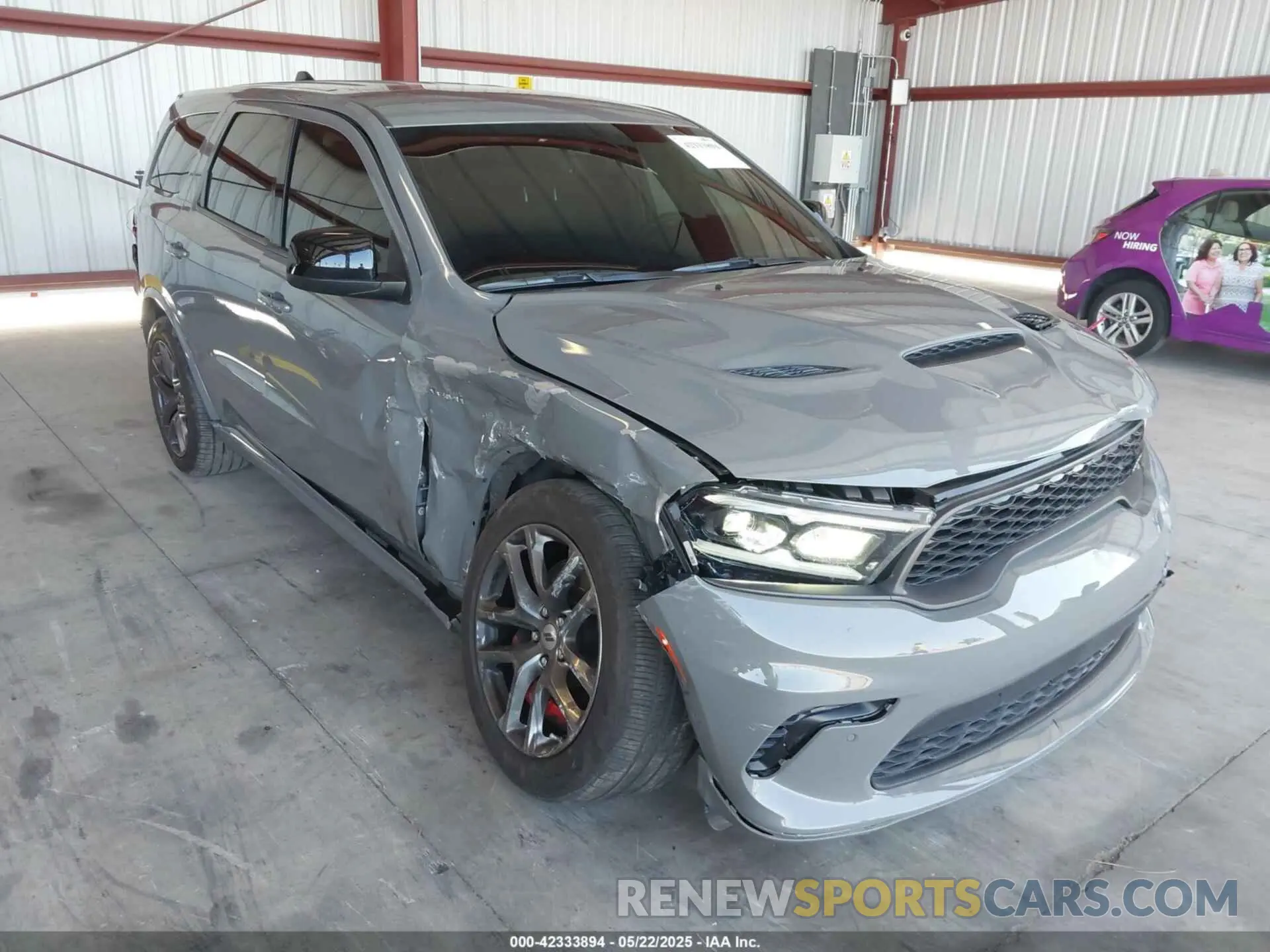 1 Photograph of a damaged car 1C4SDJCT4RC228071 DODGE DURANGO 2024