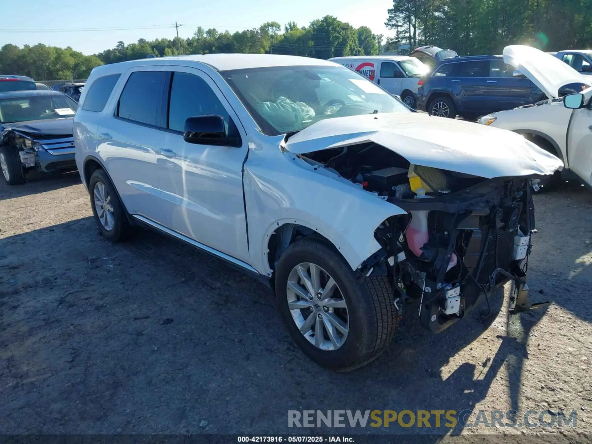 1 Photograph of a damaged car 1C4SDJFT2RC228291 DODGE DURANGO 2024