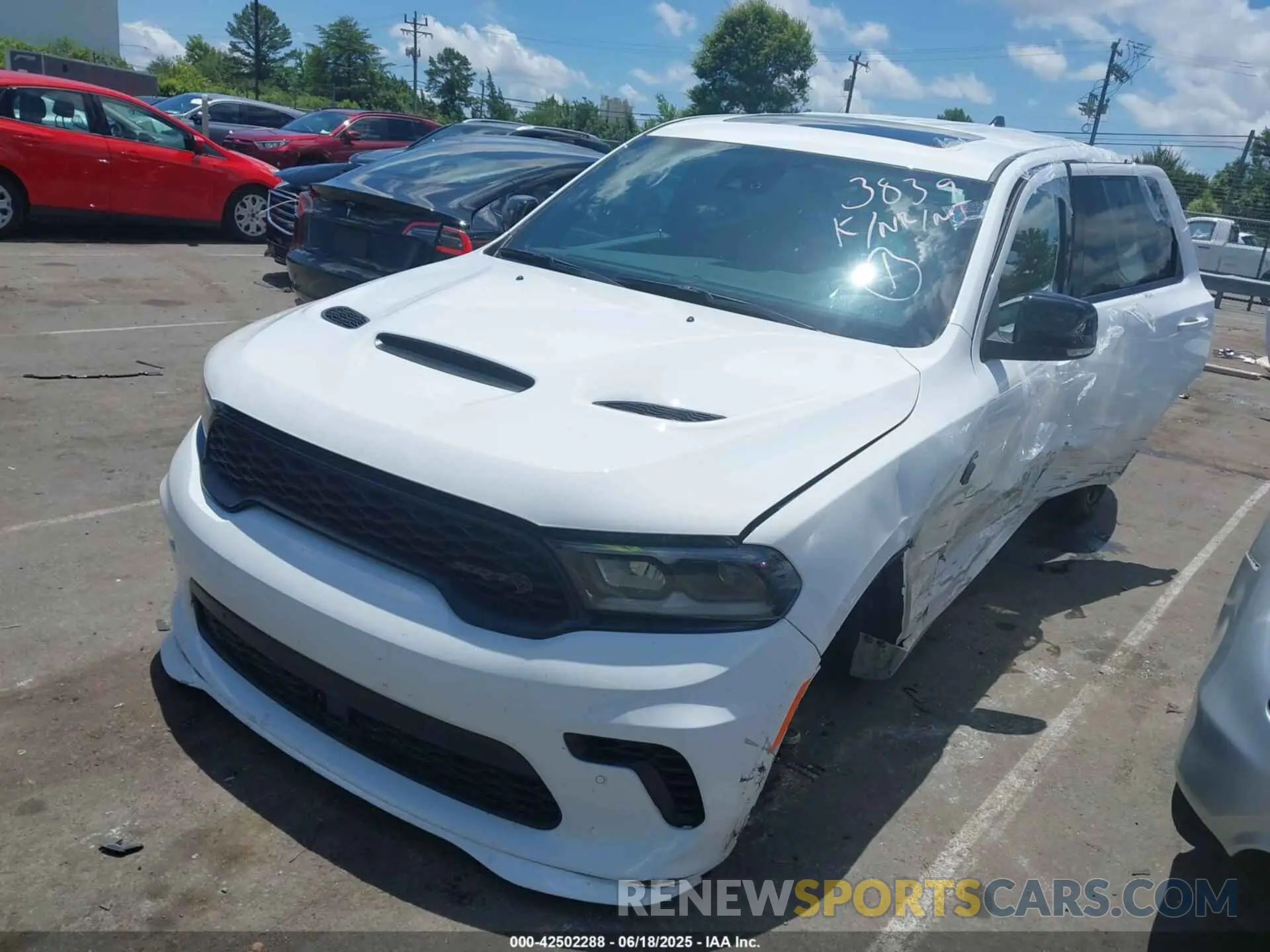2 Photograph of a damaged car 1C4SDJH9XRC193839 DODGE DURANGO 2024