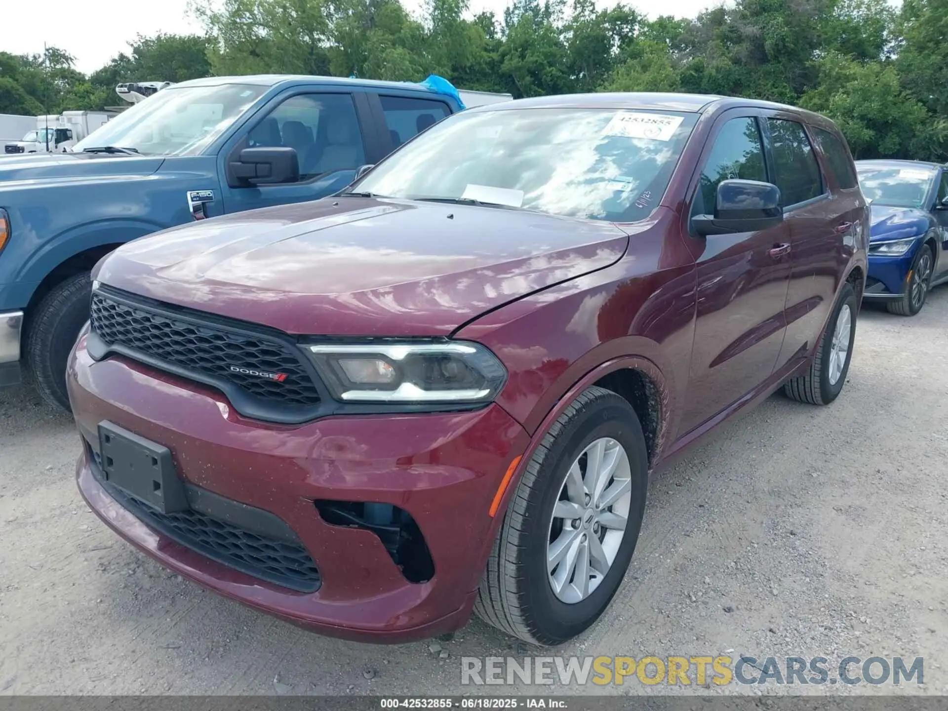 2 Photograph of a damaged car 1C4RDHDG8SC530803 DODGE DURANGO 2025