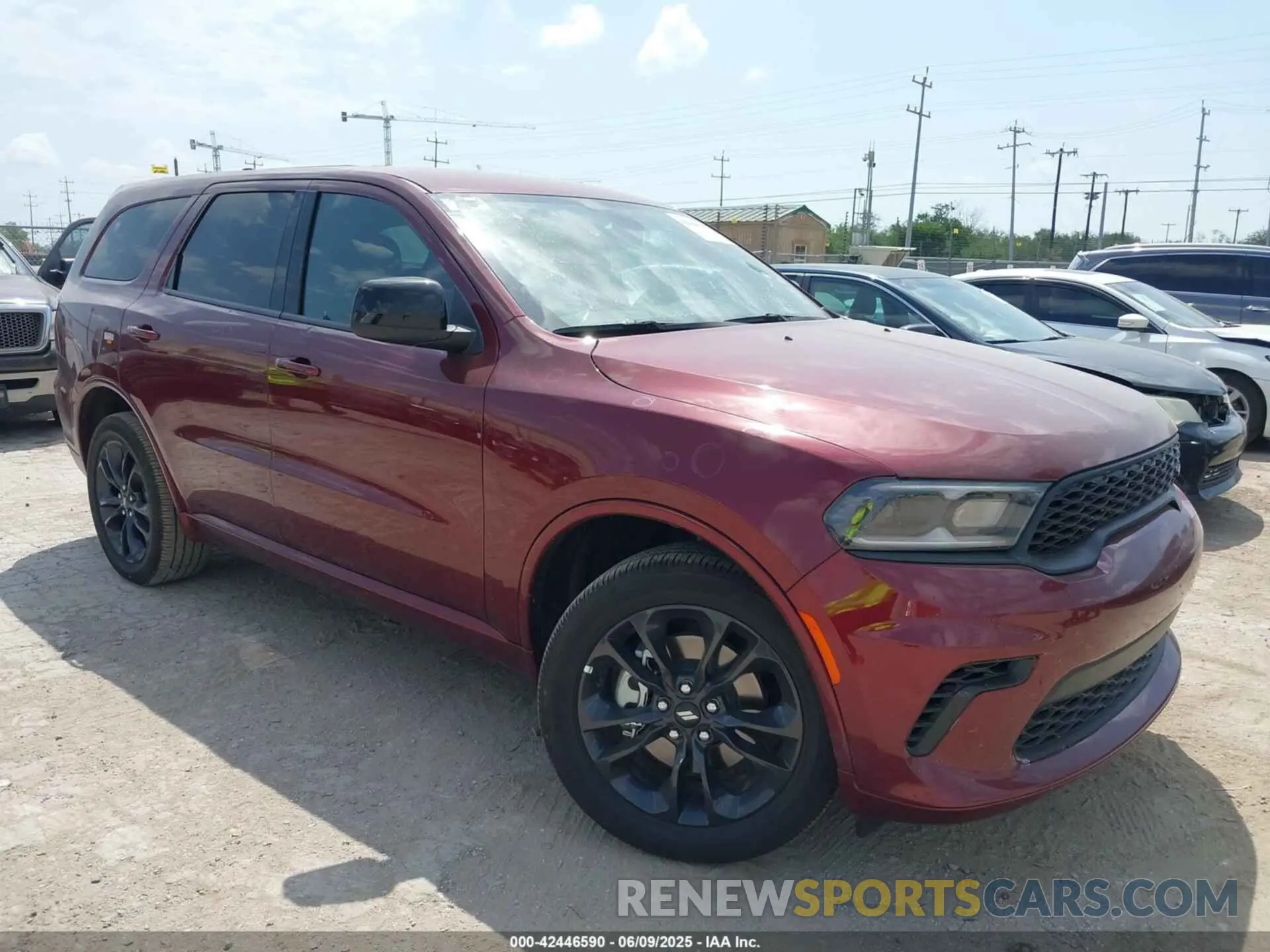 1 Photograph of a damaged car 1C4RDJDG2SC534157 DODGE DURANGO 2025