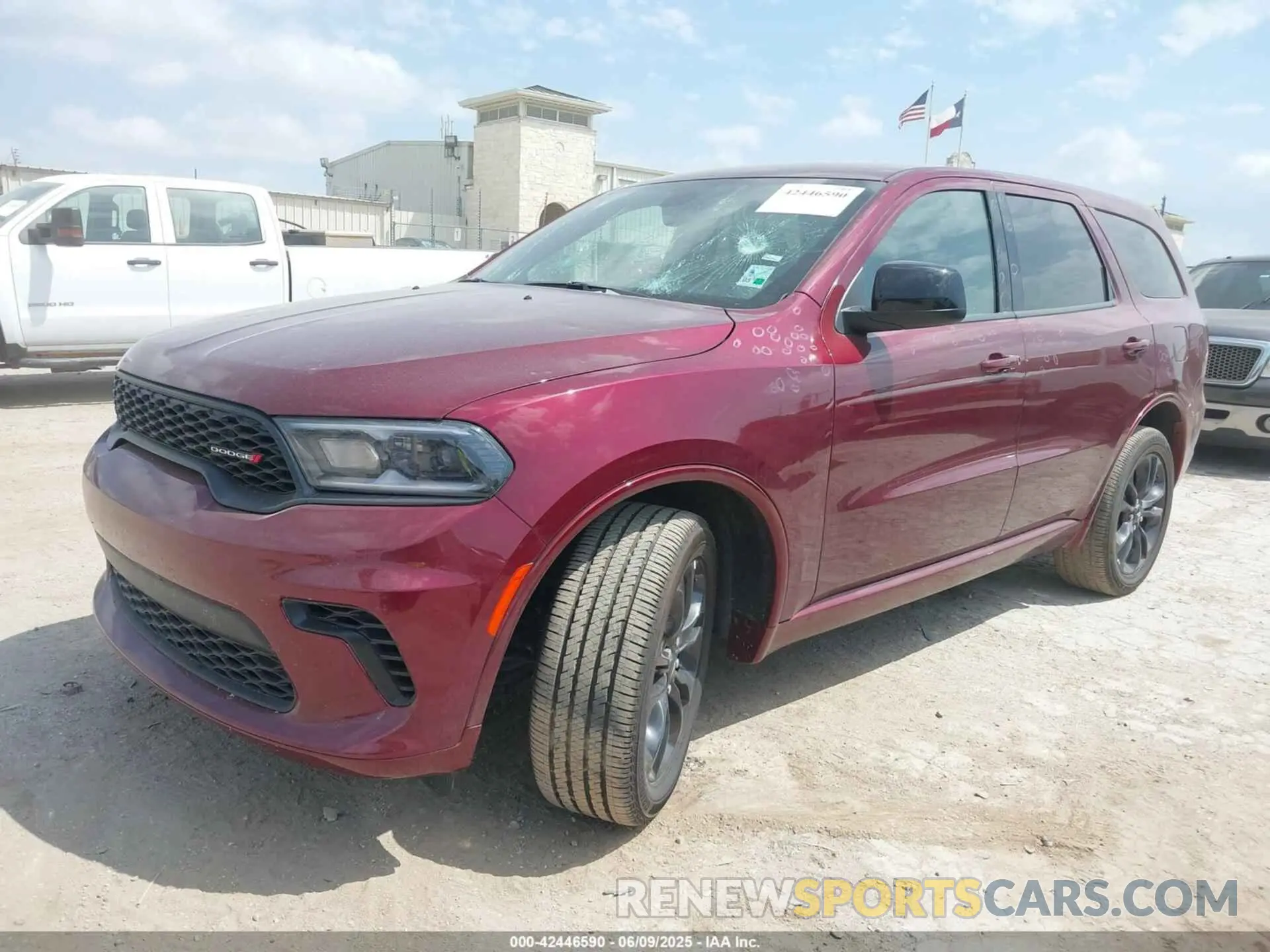 2 Photograph of a damaged car 1C4RDJDG2SC534157 DODGE DURANGO 2025