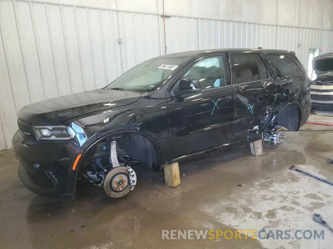 1 Photograph of a damaged car 1C4RDJDG3SC531476 DODGE DURANGO 2025